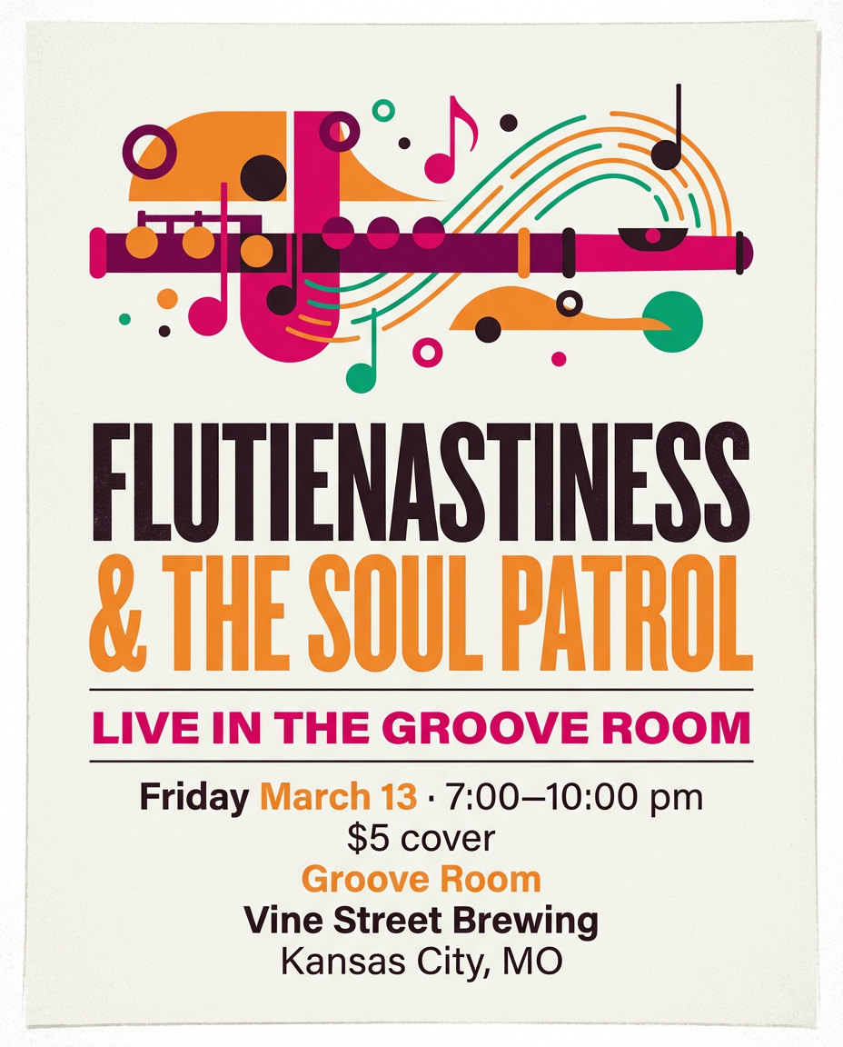 Flutienastiness & The Soul Patrol Live in the Groove Room