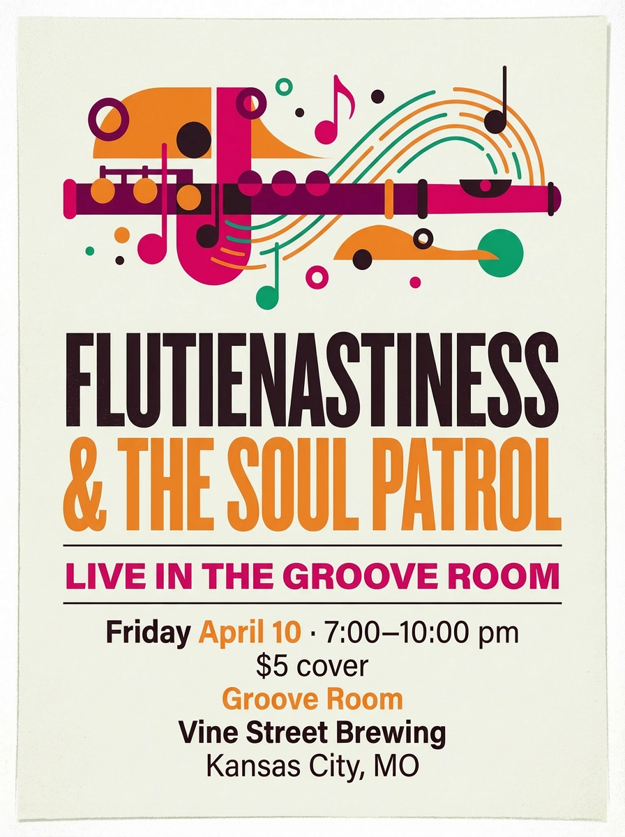 Flutienastiness & The Soul Patrol Live in the Groove Room