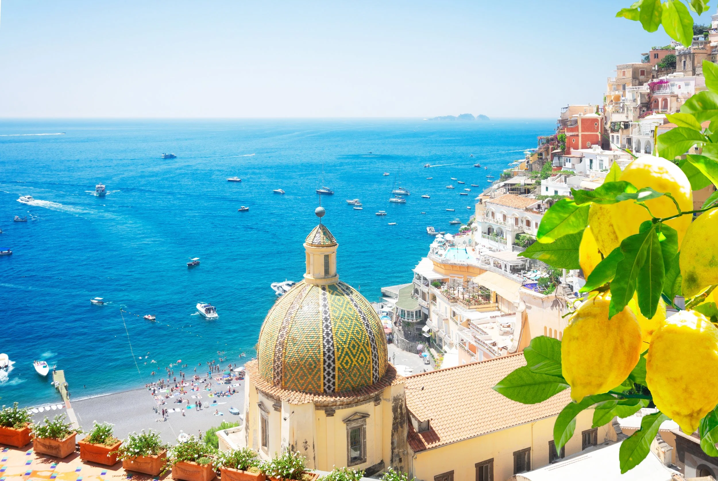 Positano Italy with lemons.jpg