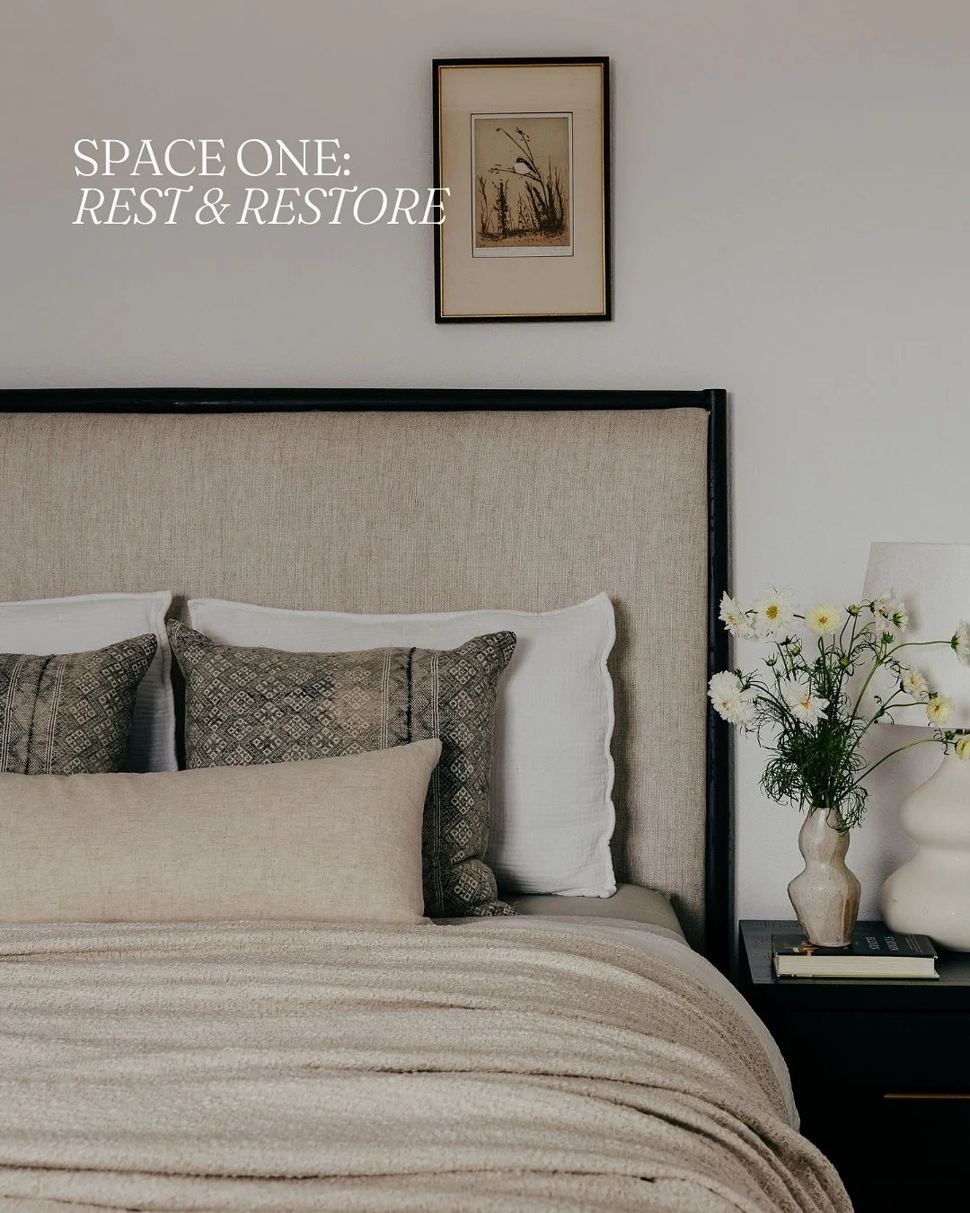 Get the look: Spanish Modern elegance 🦢 

We layered rich textures, organic shapes, and timeless Mediterranean patterns to craft a space that feels like a sun-soaked escape to Western Europe.

Photography by: @gennymollerphotography 
Styled by: @mot