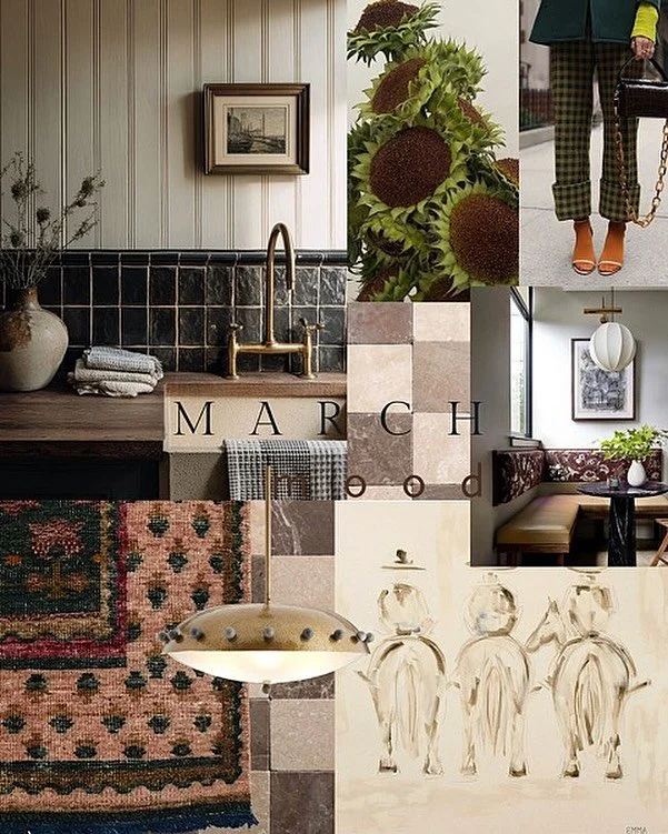 March is that in between moment - when winter textures start to soften and light begins to shift. Leaning into contrast, organic forms (flowers, we miss you!), imperfect textures and a new horse art obsession 🤭 

We are editing, opening the windows 