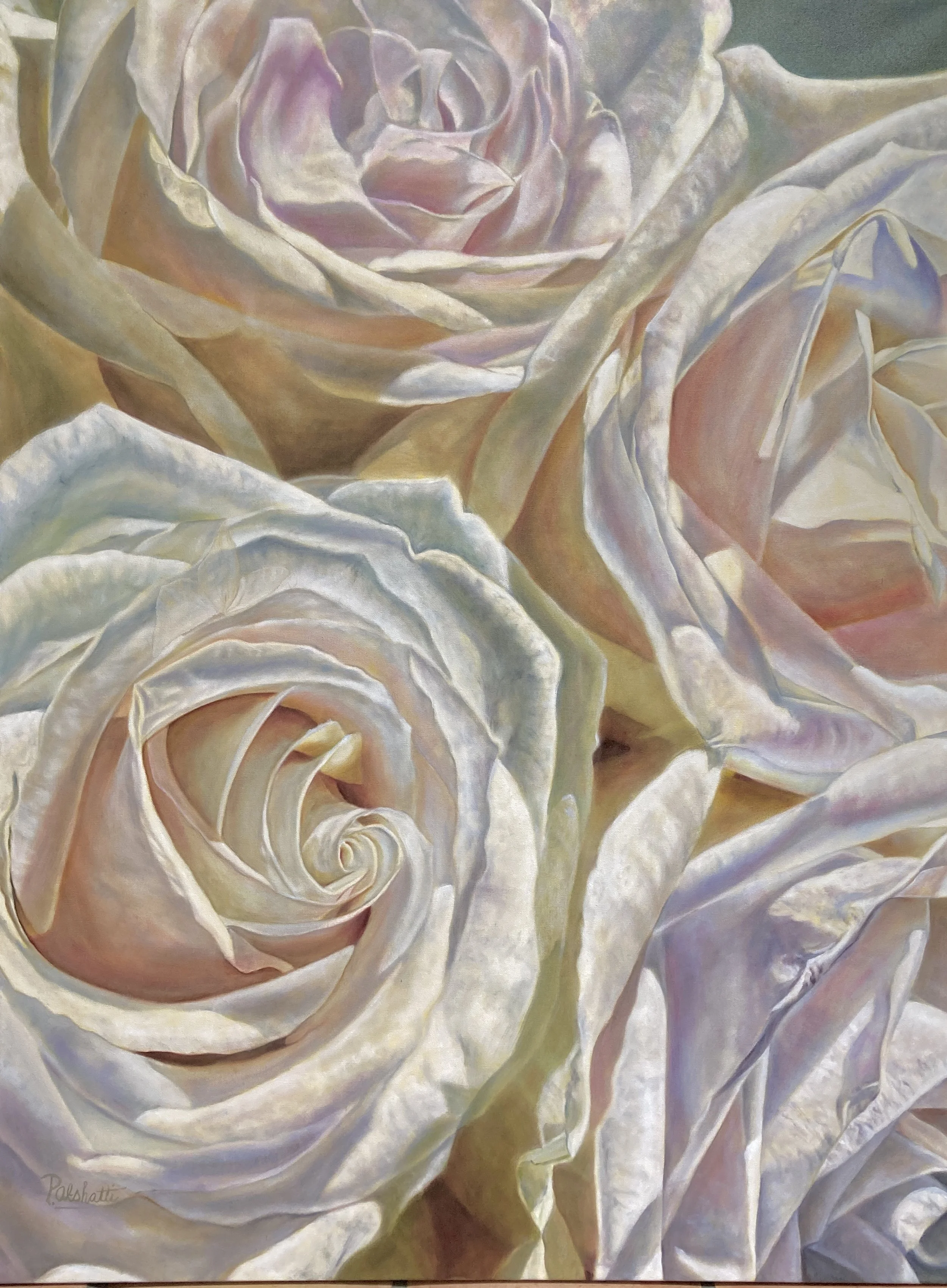 Flowers for My Darling, 36"x48", Oil on Canvas, Private Collection