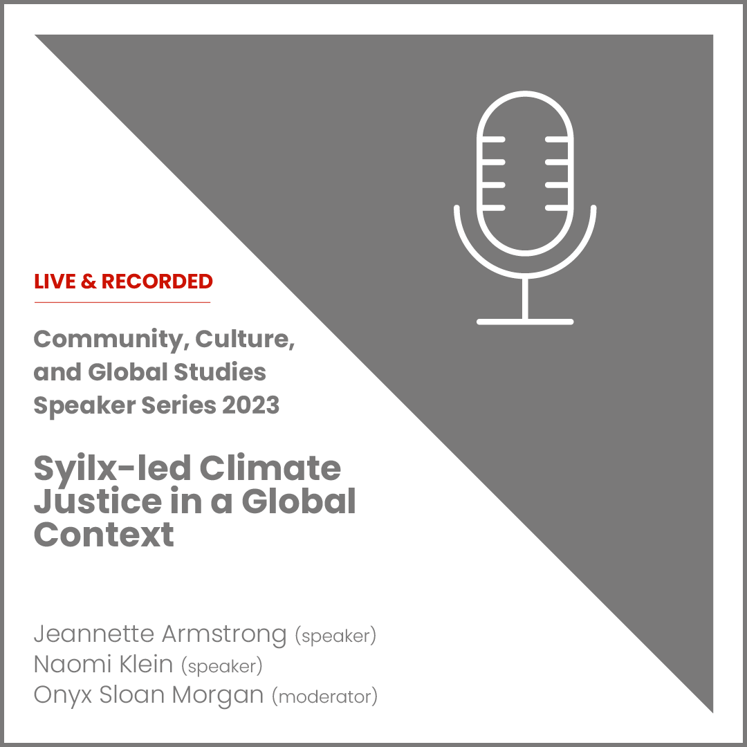 Syilx-led Climate Justice in a Global Context (2023/2024)