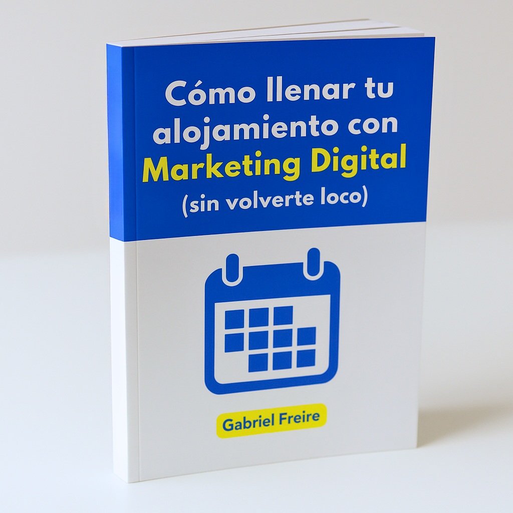 Libro: Cómo llenar tu alojamiento con marketing digital