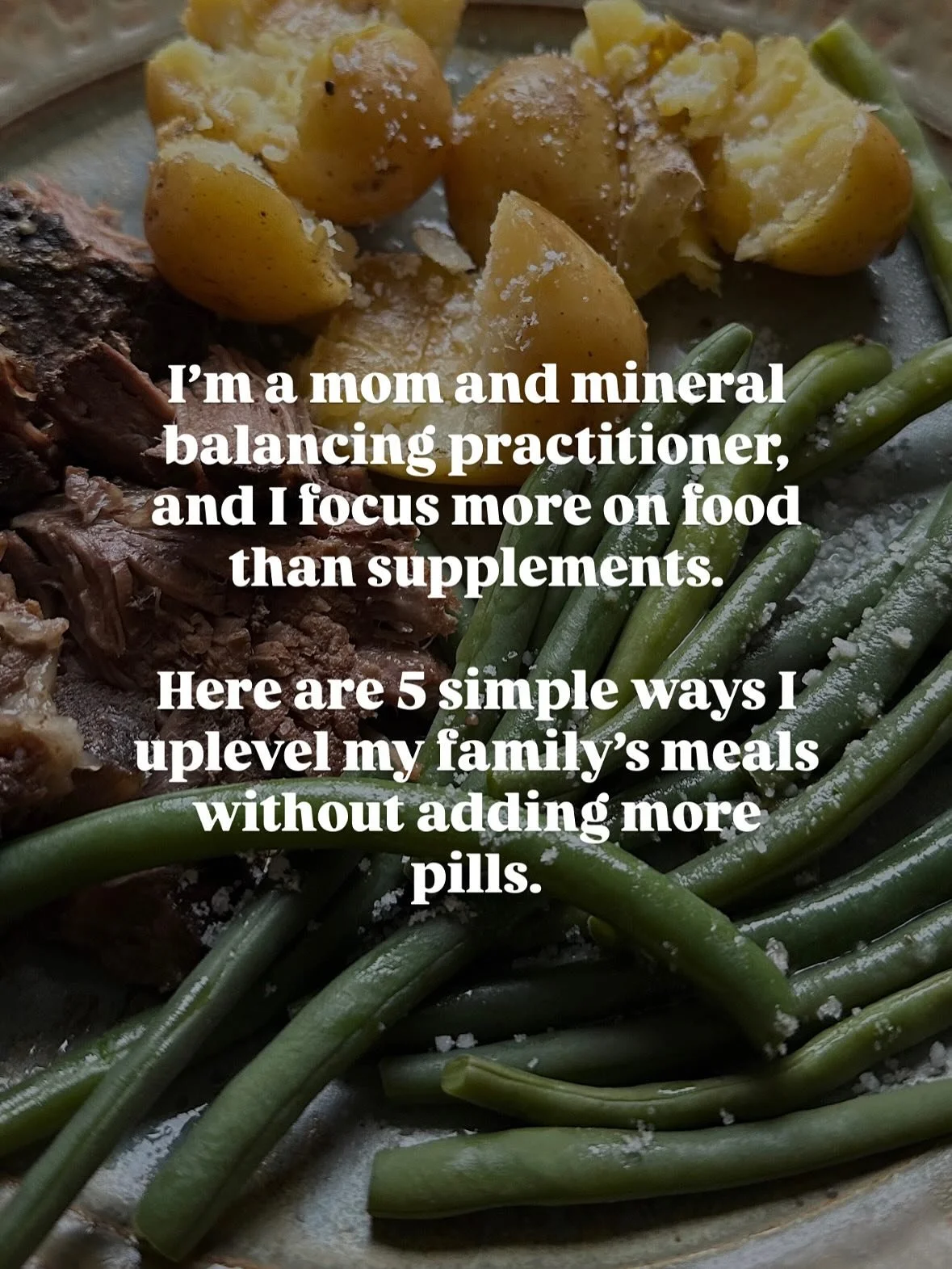 Food and lifestyle first, supplements only after.

I&rsquo;ve been in the holistic space for 12 years and am putting my years of clinical practice with hundreds of clients into a simple and accessible course, launching May 2026.

Comment &ldquo;roote
