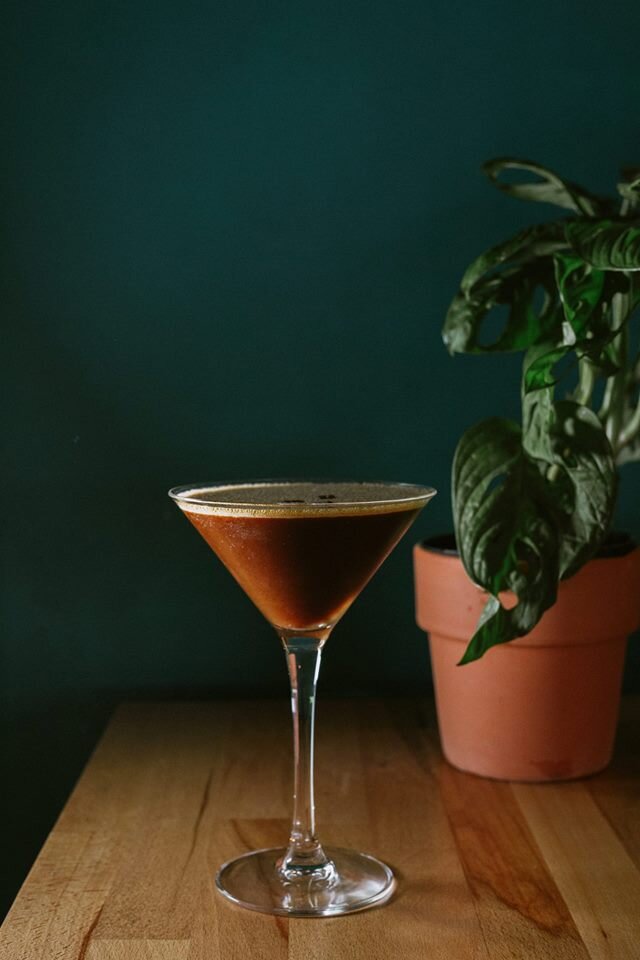 Espresso Martini product photography from Danni at Maytree Photography, Sheffield wedding photographer