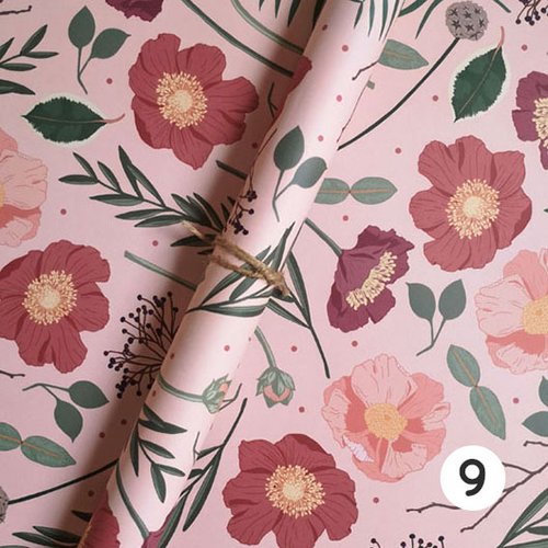 Wrapping Paper - Floral Blush, KLOSH