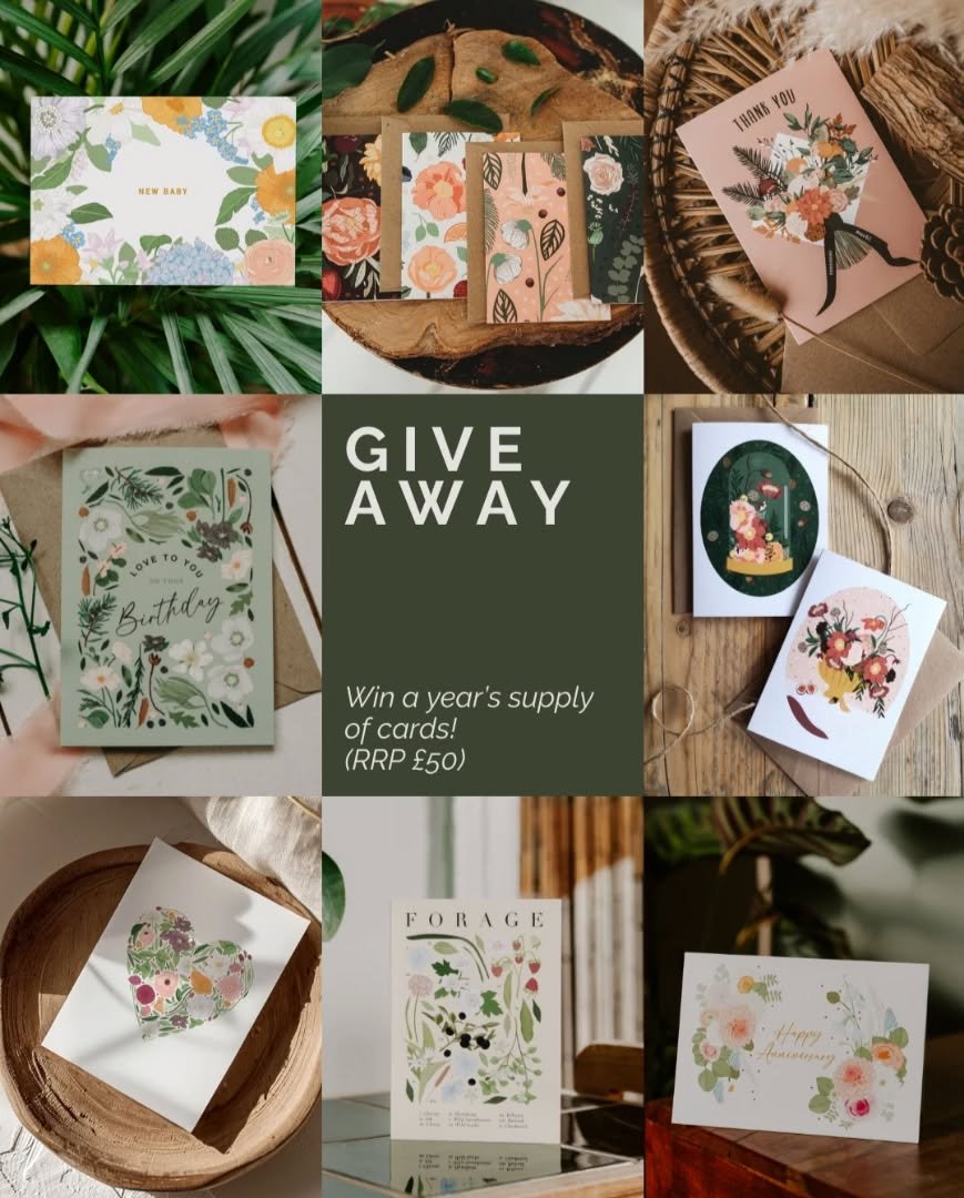 ✨ COMPETITION TIME ✨

There are now over 5000 you here. Wowza! Thank you so much for following along, and whilst I&rsquo;m a bit of a sporadic poster on social media at times I love having you here!

To celebrate I'm giving away a whole year's worth 