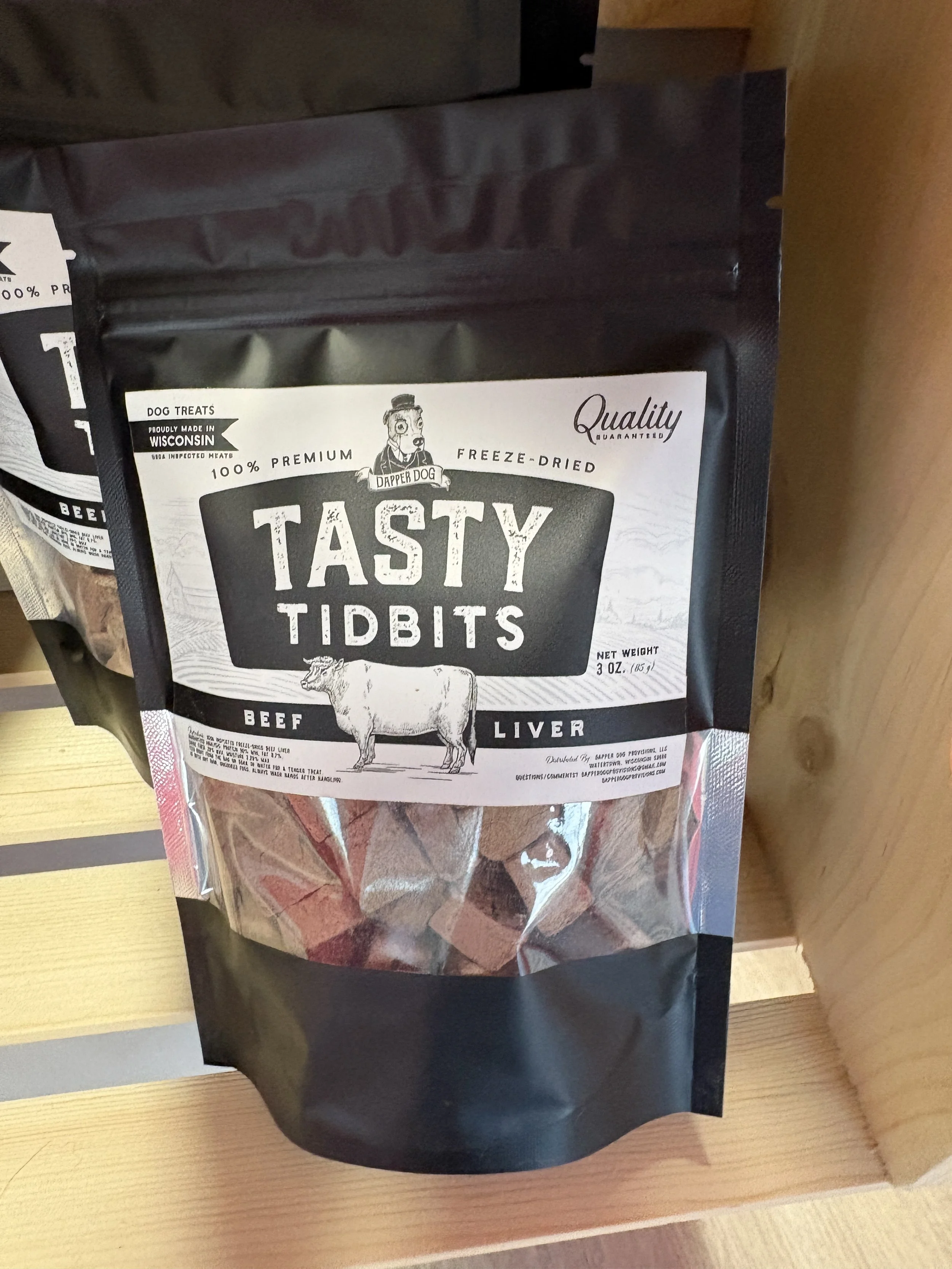 Tasty Tidbits Beef Liver treats