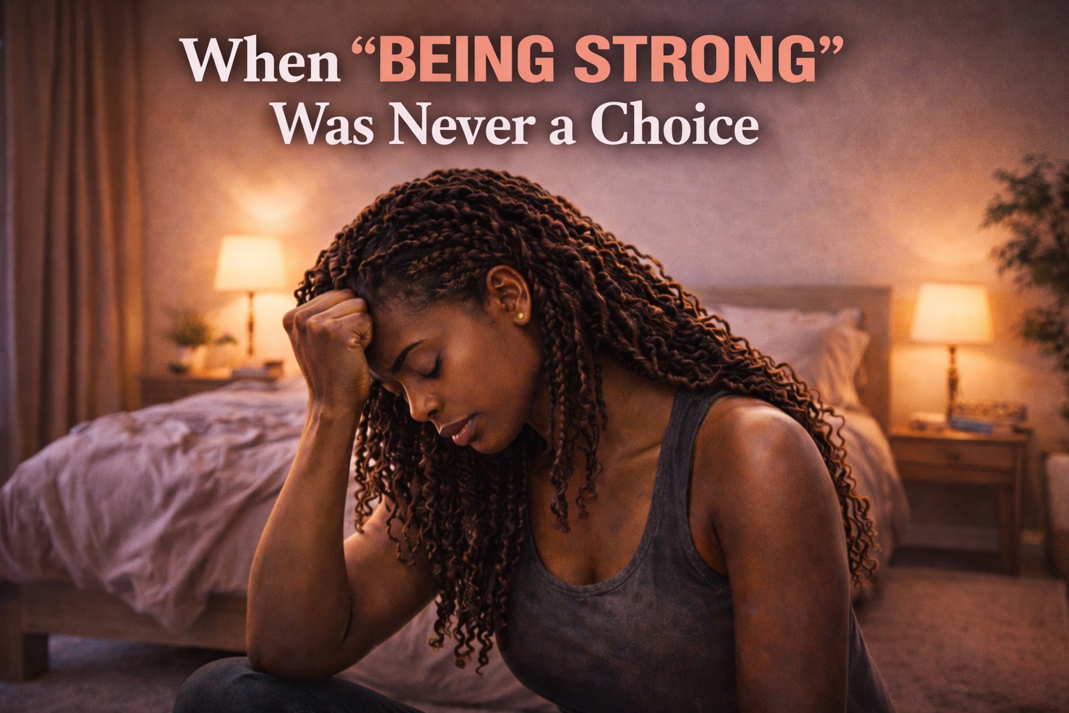 When “Being Strong” Was Never a Choice