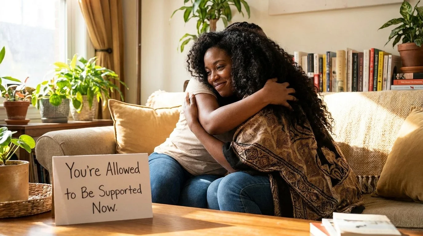 You’re Allowed to Be Supported Now