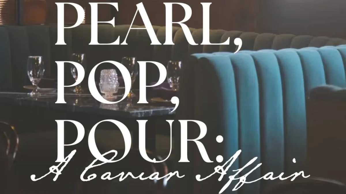 Pearl, Pop, Pour: Welcome to Rex at The Royal Caviar Salon