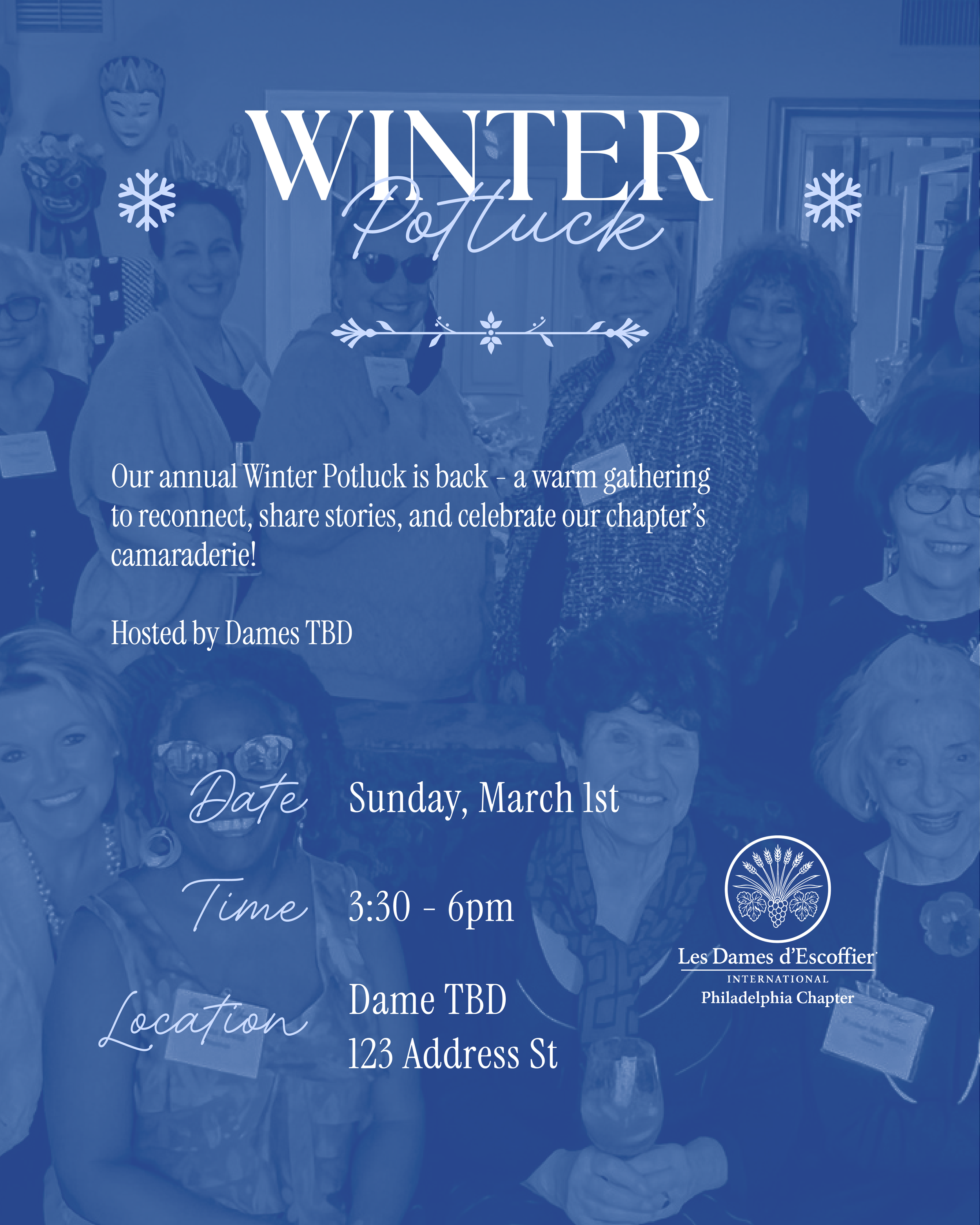 Les Dames Winter Potluck