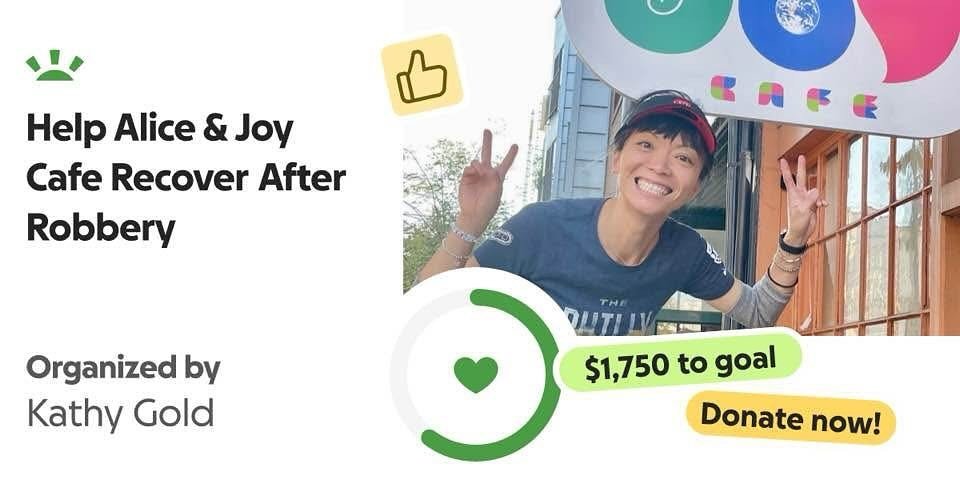 💛 Support a Beloved Member of Our Culinary Community 💛

Two weeks ago, Alice, owner, Joy Caf&eacute; experienced a heartbreaking robbery.

The caf&eacute; is owned by a chef who has been part of the Les Dames d&rsquo;Escoffier culinary community, a