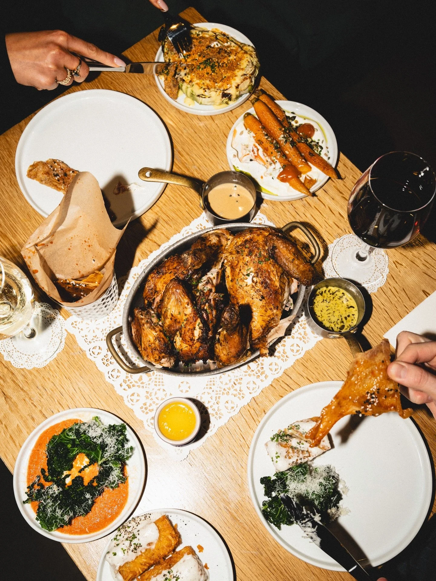 Le Coq Boutique. The Chicken Shop. Open 5pm Friday.

Bookings via the website. Excited to show you all what we're doing.

Chicken + Cocktails. Rubbed + Roasted.