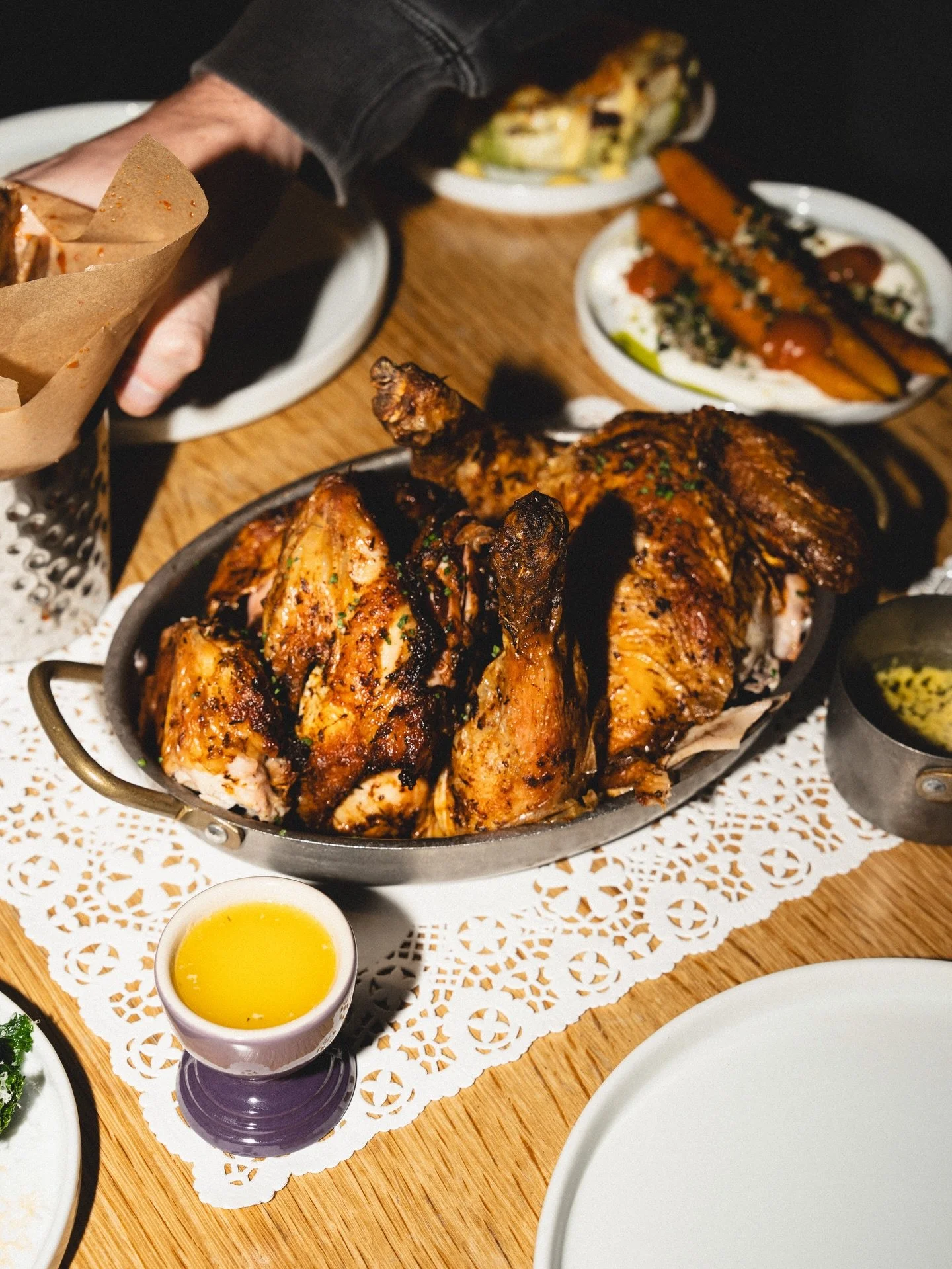 half price chicken. that's what's happening. three weeks worth.

wednesday - thursday - friday only (with a booking) 

from this wednesday to friday 27th

next few weeks are looking pretty busy already so move quick to the link in our bio. 

move on 