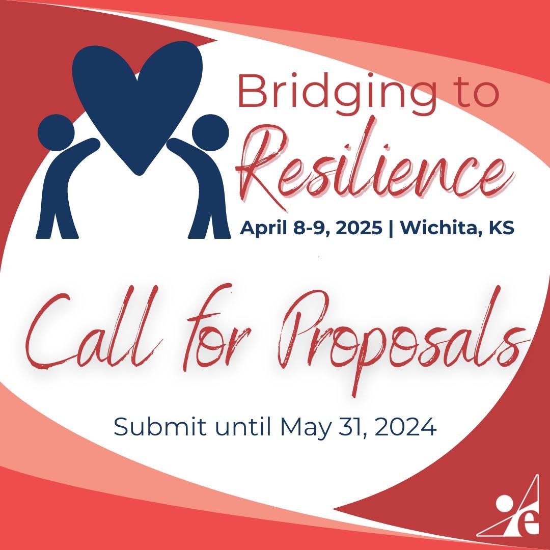 𝐖𝐞 𝐧𝐞𝐞𝐝 𝐲𝐨𝐮𝐫 𝐞𝐱𝐩𝐞𝐫𝐭𝐢𝐬𝐞!

Mark your calendars and save the date! Bridging to Resilience 2025 will be held April 8-9, 2025 at WSU in Wichita, KS.

𝐓𝐡𝐞𝐫𝐞 𝐚𝐫𝐞 𝐨𝐧𝐥𝐲 𝐚 𝐟𝐞𝐰 𝐝𝐚𝐲𝐬 𝐥𝐞𝐟𝐭 𝐭𝐨 𝐬𝐮𝐛𝐦𝐢𝐭 𝐲𝐨𝐮𝐫 𝐬𝐞