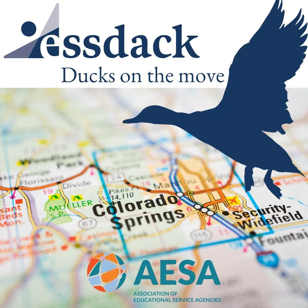 Our team is on the move to Colorado Springs, Colorado for AESA's Annual Conference! We are thrilled to be presenting  a couple sessions on Thursday, December 4th. 

Safe travels!