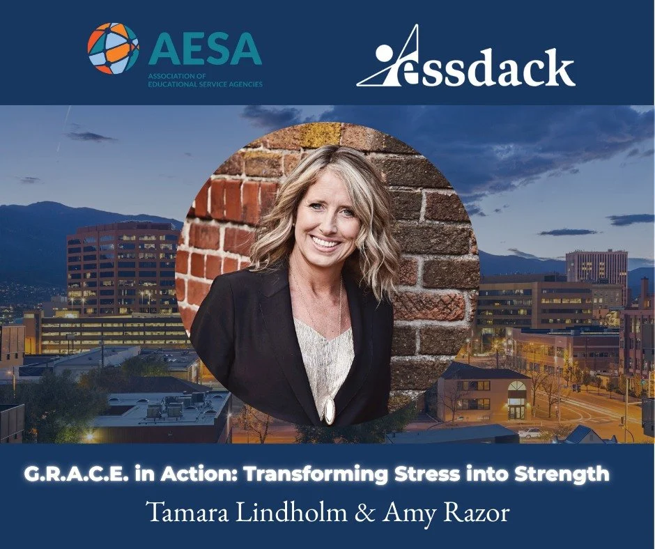 The team is sharing knowledge at AESA's Annual conference today!
 
G.R.A.C.E. in Action: Transforming Stress into Strength
Speaker: Tamara Lindholm, Amy Razor
3:20 PM &ndash; 4:10 PM

Empowering Educators Through Embedded Services: A Collaborative Ap
