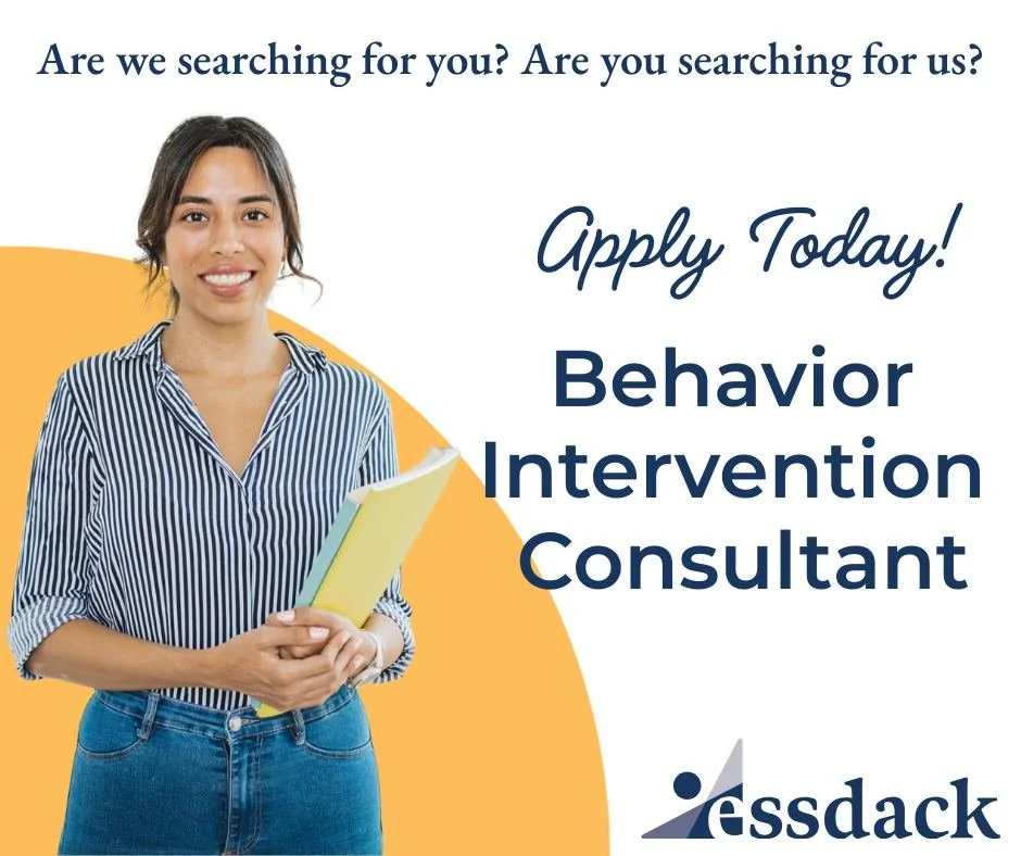 ESSDACK is seeking a 𝗕𝗲𝗵𝗮𝘃𝗶𝗼𝗿 𝗜𝗻𝘁𝗲𝗿𝘃𝗲𝗻𝘁𝗶𝗼𝗻 𝗖𝗼𝗻𝘀𝘂𝗹𝘁𝗮𝗻𝘁 with a strong background in general education intervention processes and practices who fosters the professional growth of others within and outside the organization.
