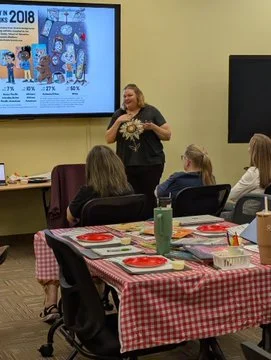 Our Title III ESOL PLC has a special presentation from Carmen about diversity in books this morning!