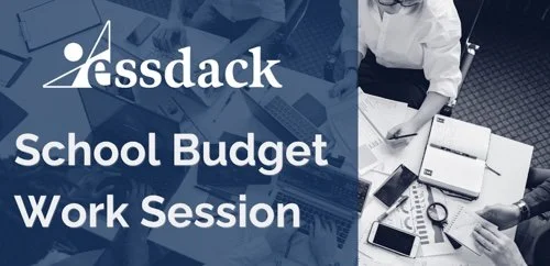 school budget work session logo