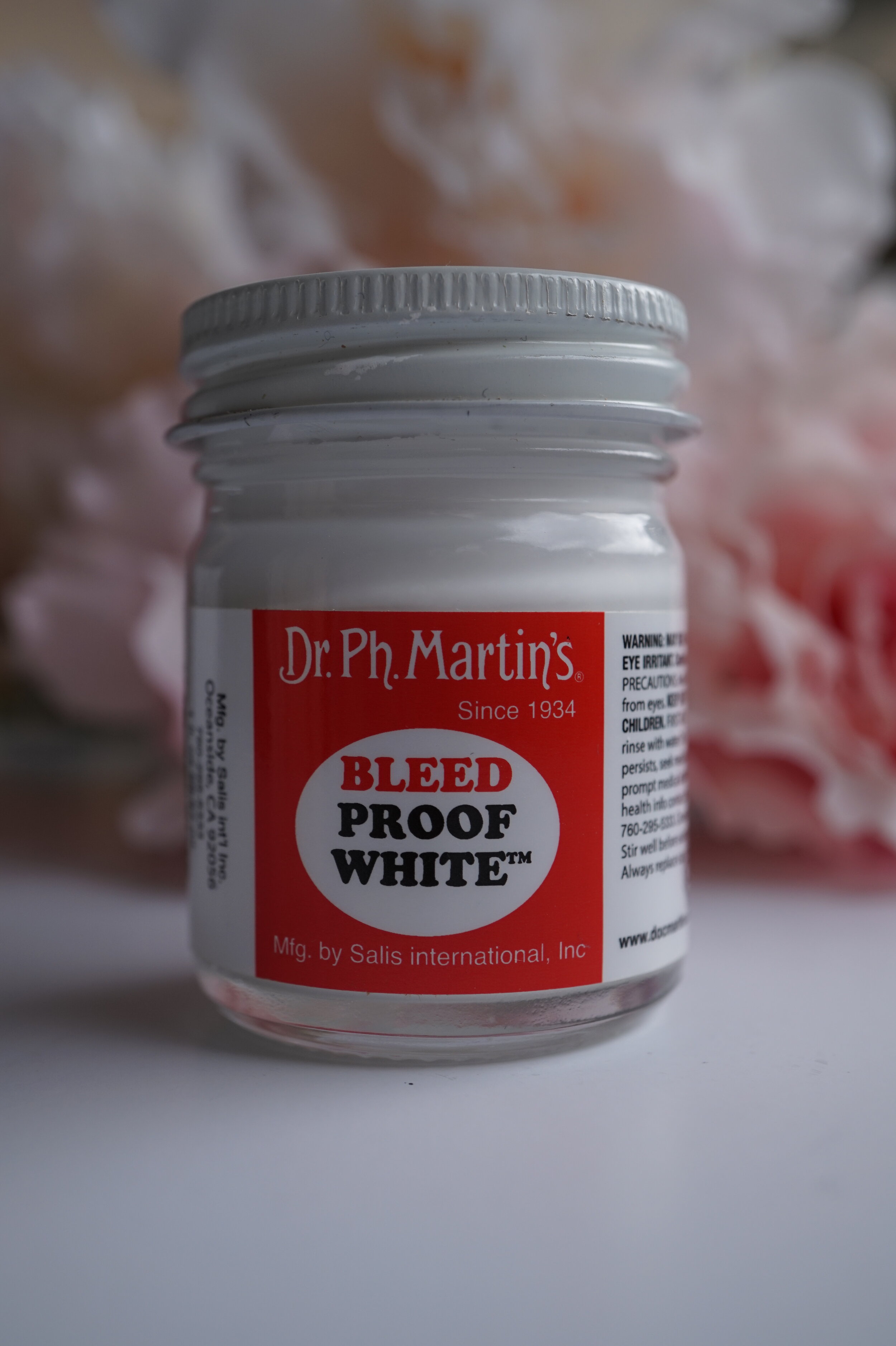 Dr. Ph. Martin's Bleedproof White Tinte: Wie wird sie benutzt