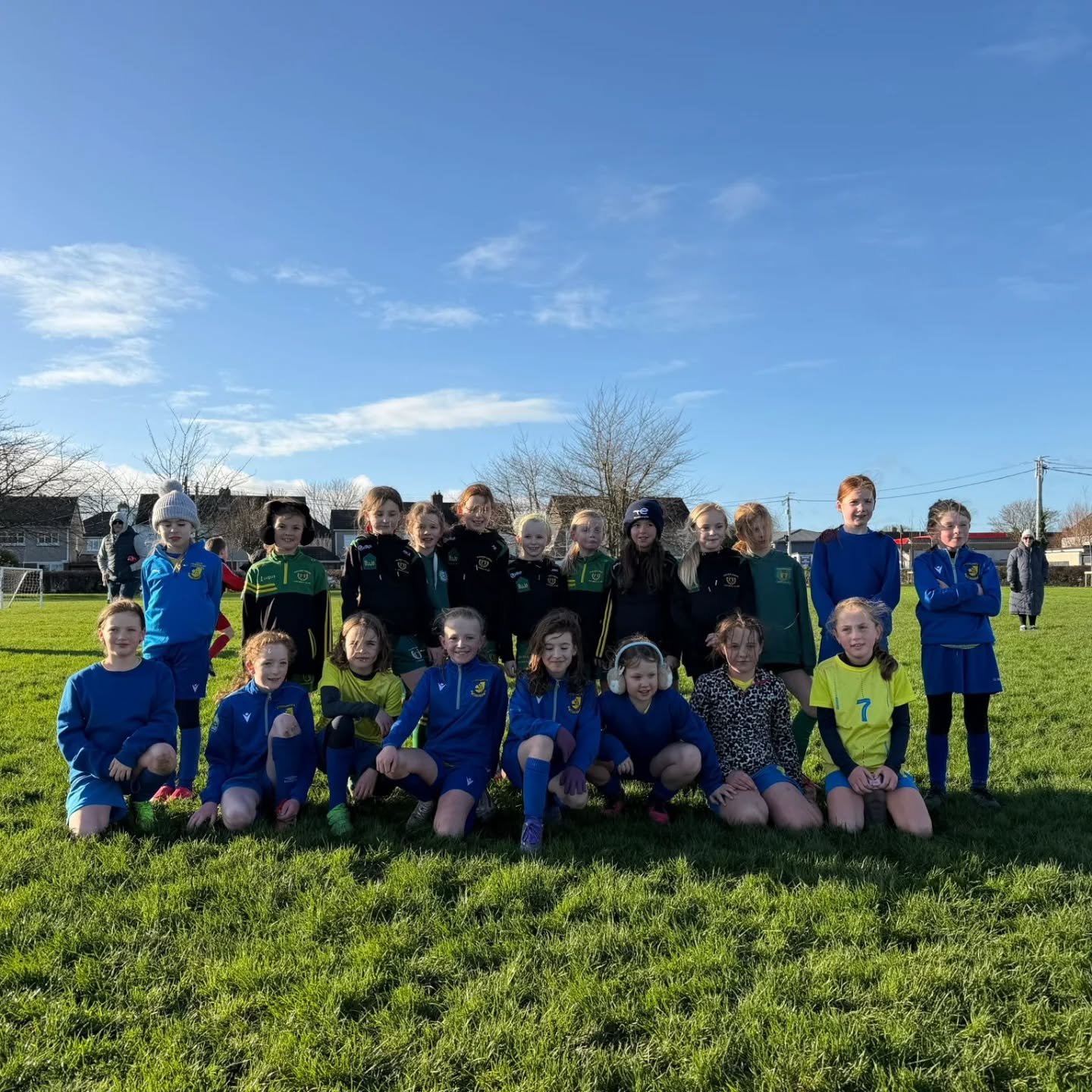 Our 2017 girls battled hard against Manortown (and the chilly weather) today 🥶🥶🙌