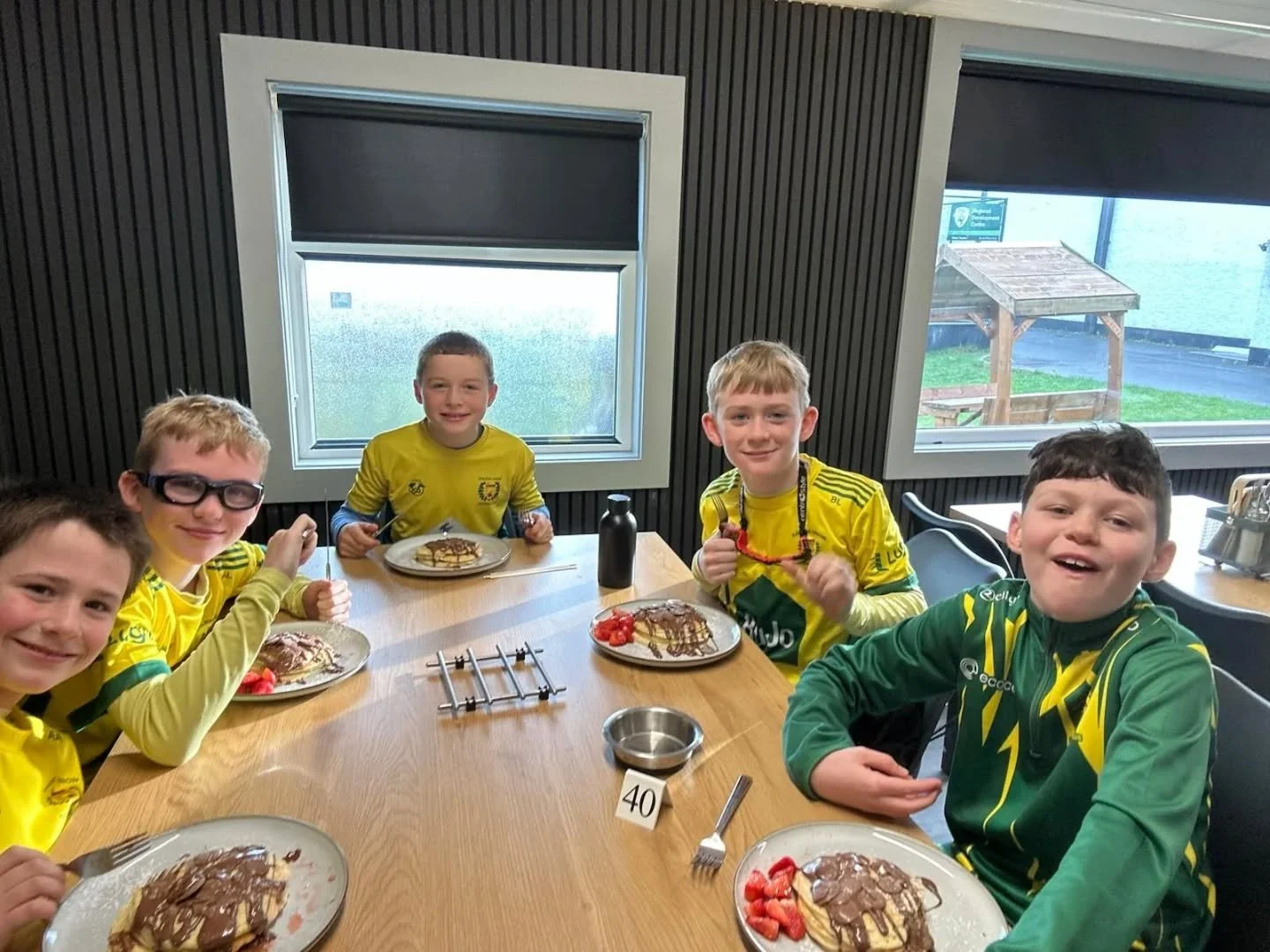 We&rsquo;ve figured out Boh&rsquo;s recruitment strategy. On-site pancakes!  Our Sat 11.3 boys getting their fill 😆