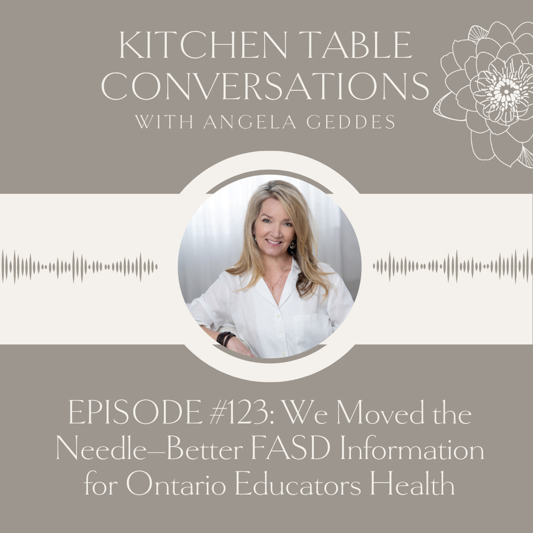 Episode 123: We Moved the Needle: Better FASD Information for Ontario Educators Health