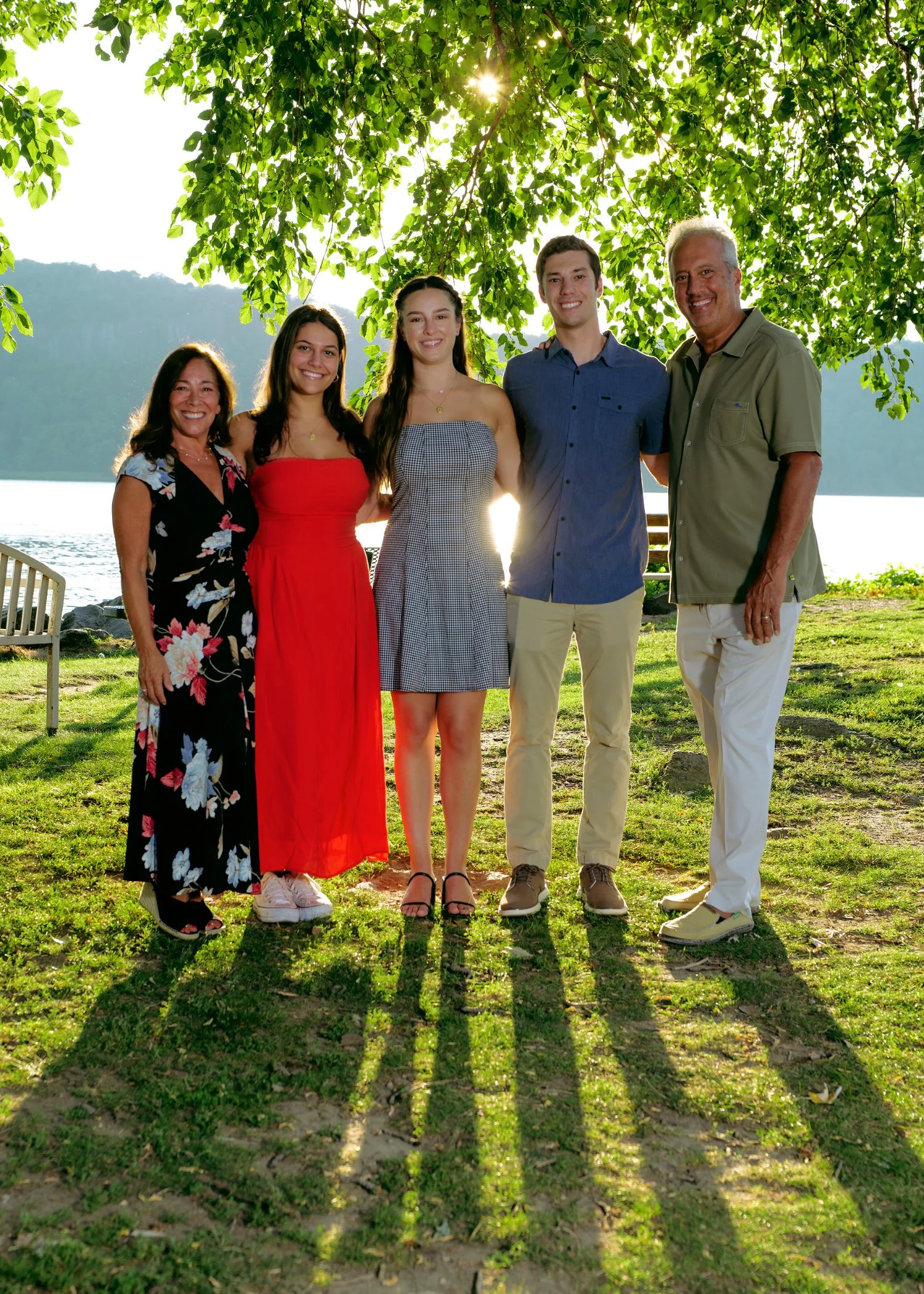 Westchester family portrait taken by professional photographer