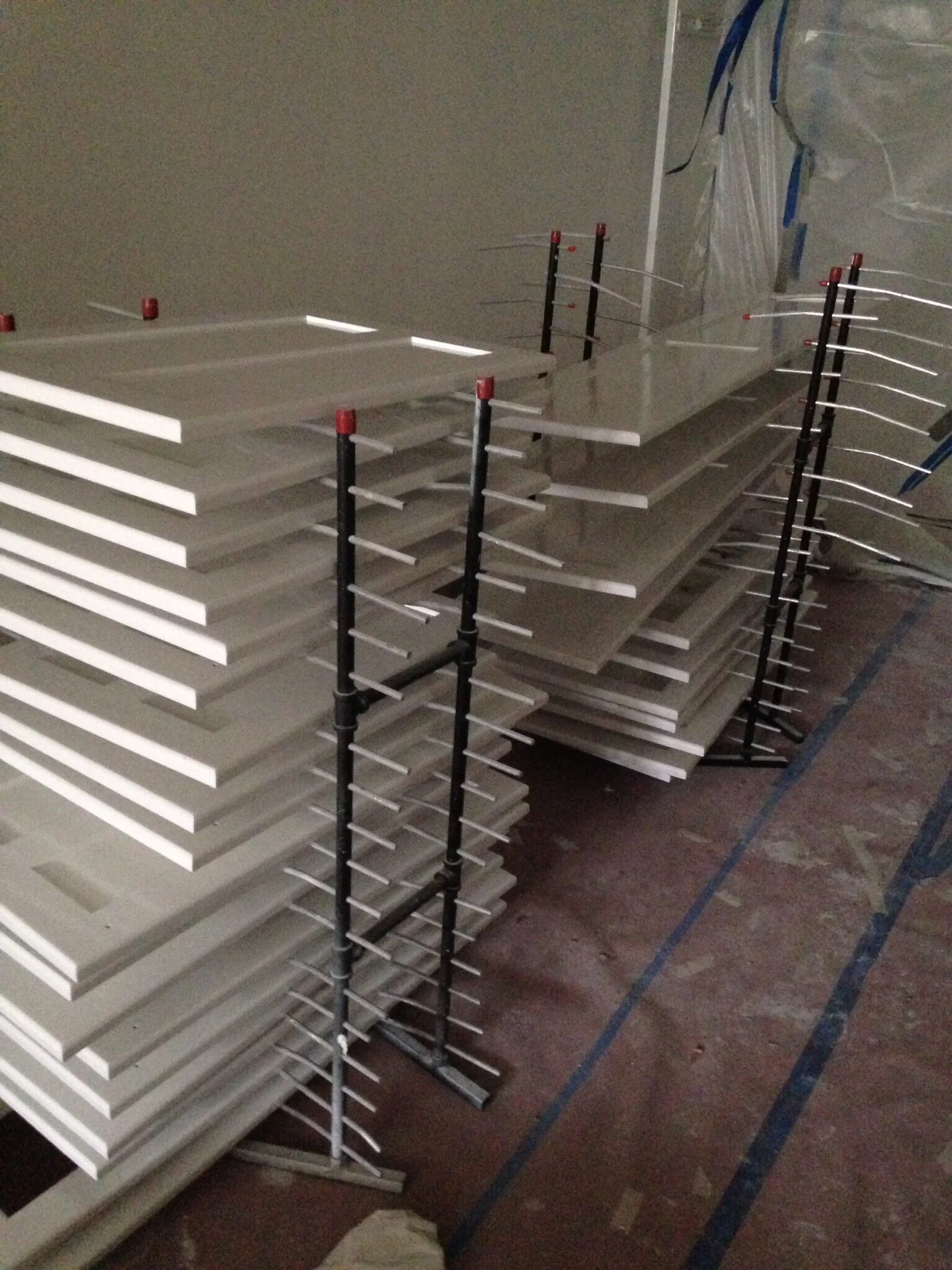 Cabinet Door Rack for Spraying/Drying