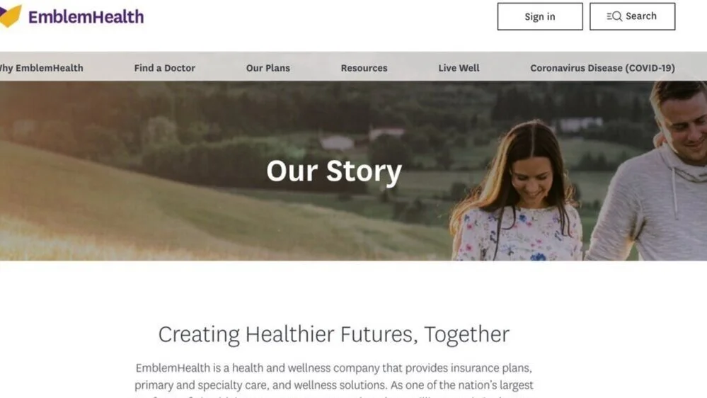 EmblemHealth Site Copy