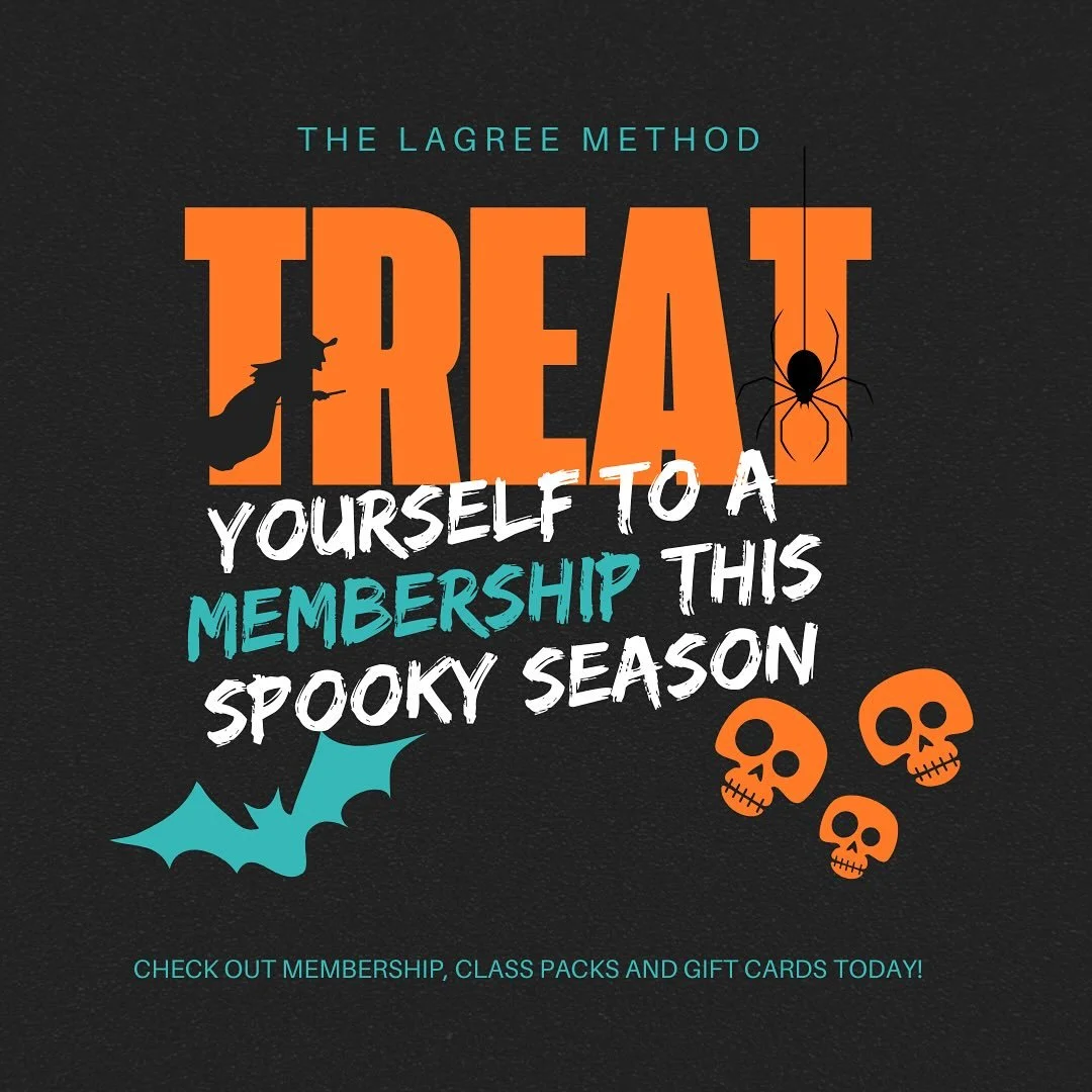 Treat yourself to a membership this spooky season 👻✨ No tricks &mdash; just stronger shakes, killer classes, and results that haunt (in the best way). 💪

Check out our website or app for memberships, class packs, and gift cards! 🎃

#lagree #thelag