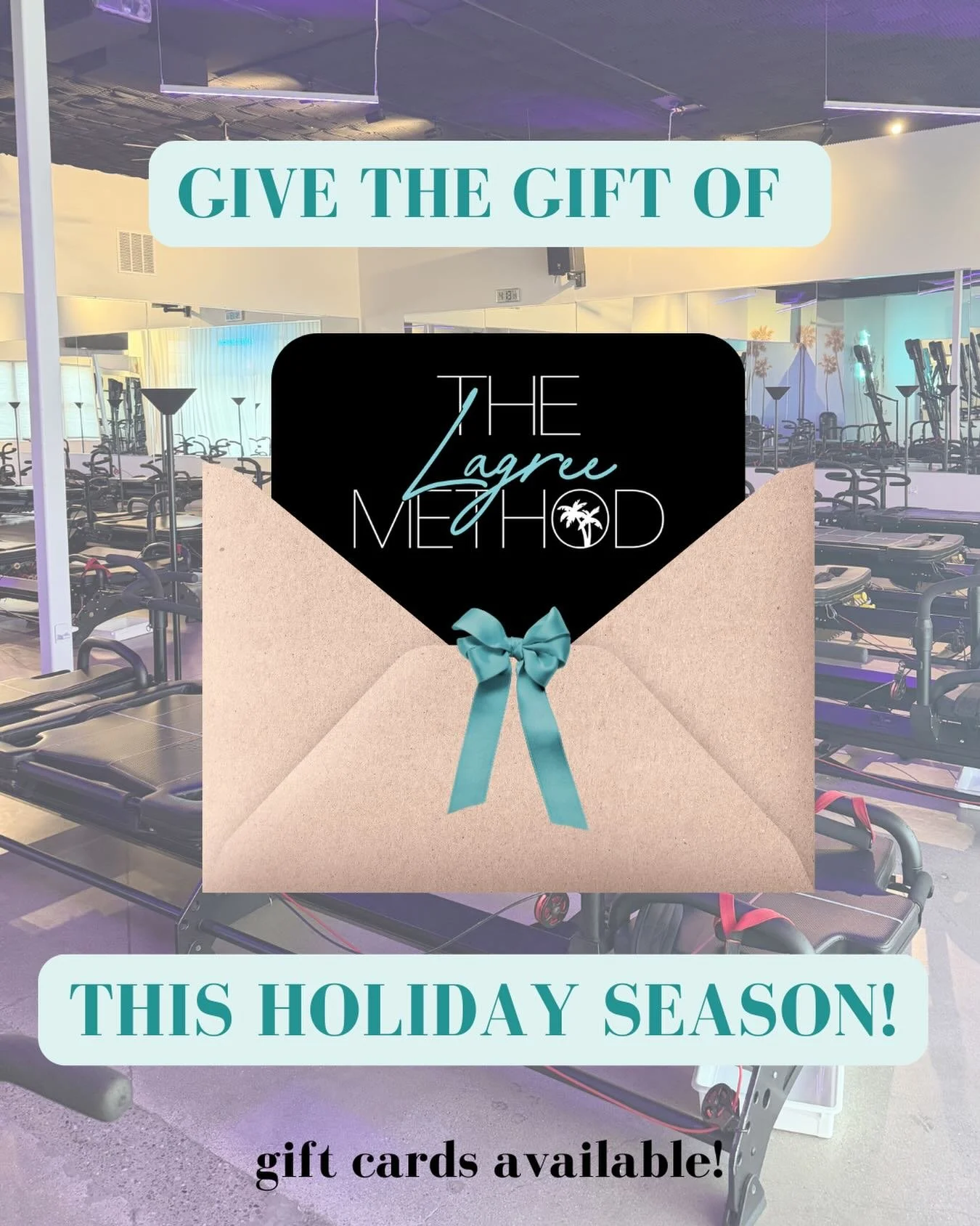 Give the gift of strength this holiday season ✨

 Lagree Method digital gift cards are delivered instantly&mdash;easy, thoughtful, and stress-free. Send it straight to your loved one, or to yourself if you&rsquo;re planning a surprise.

Perfect for u