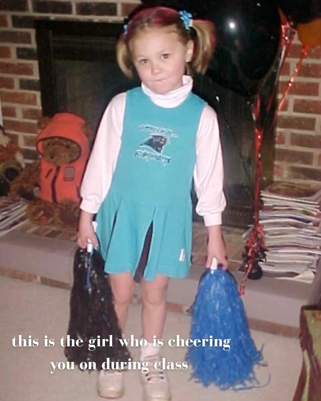 This is the girl who is asking you to hold the shake. And yes&hellip; it&rsquo;s supposed to burn. 🔥

Can you guess who these tiny queens are? Let us know in the comments! 

 #lagree #thelagreemethod #lagreemethod #versaclimber #lagreeandversa