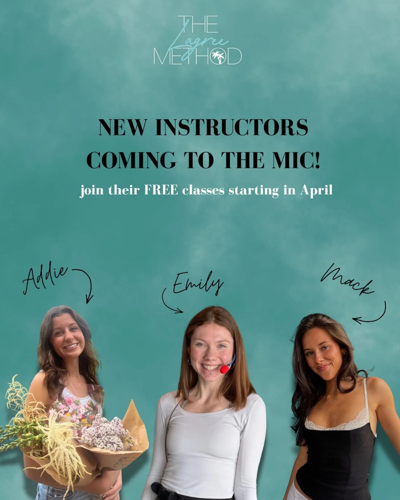 Big things are happening 💪✨

Our new instructors have been putting in the WORK behind the scenes, and we couldn&rsquo;t be more excited to welcome them to the studio soon!

To celebrate, we&rsquo;re offering FREE classes this April so you can meet t