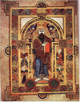 Ireland Dublin Book of Kells page.png