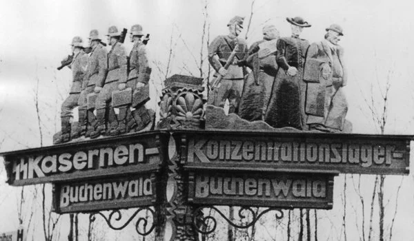 Buchenwald Camp sign.jpg
