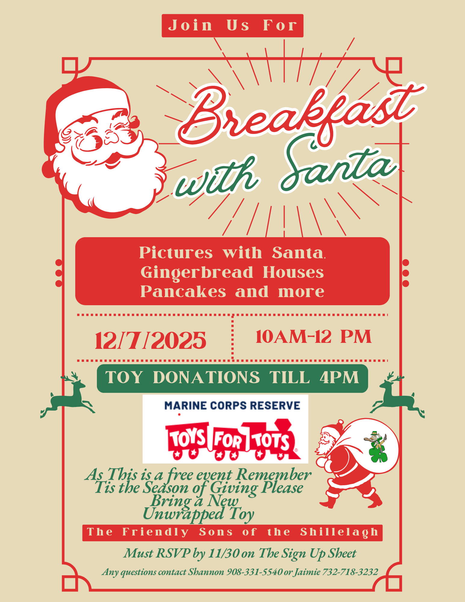 Breakfast with Santa