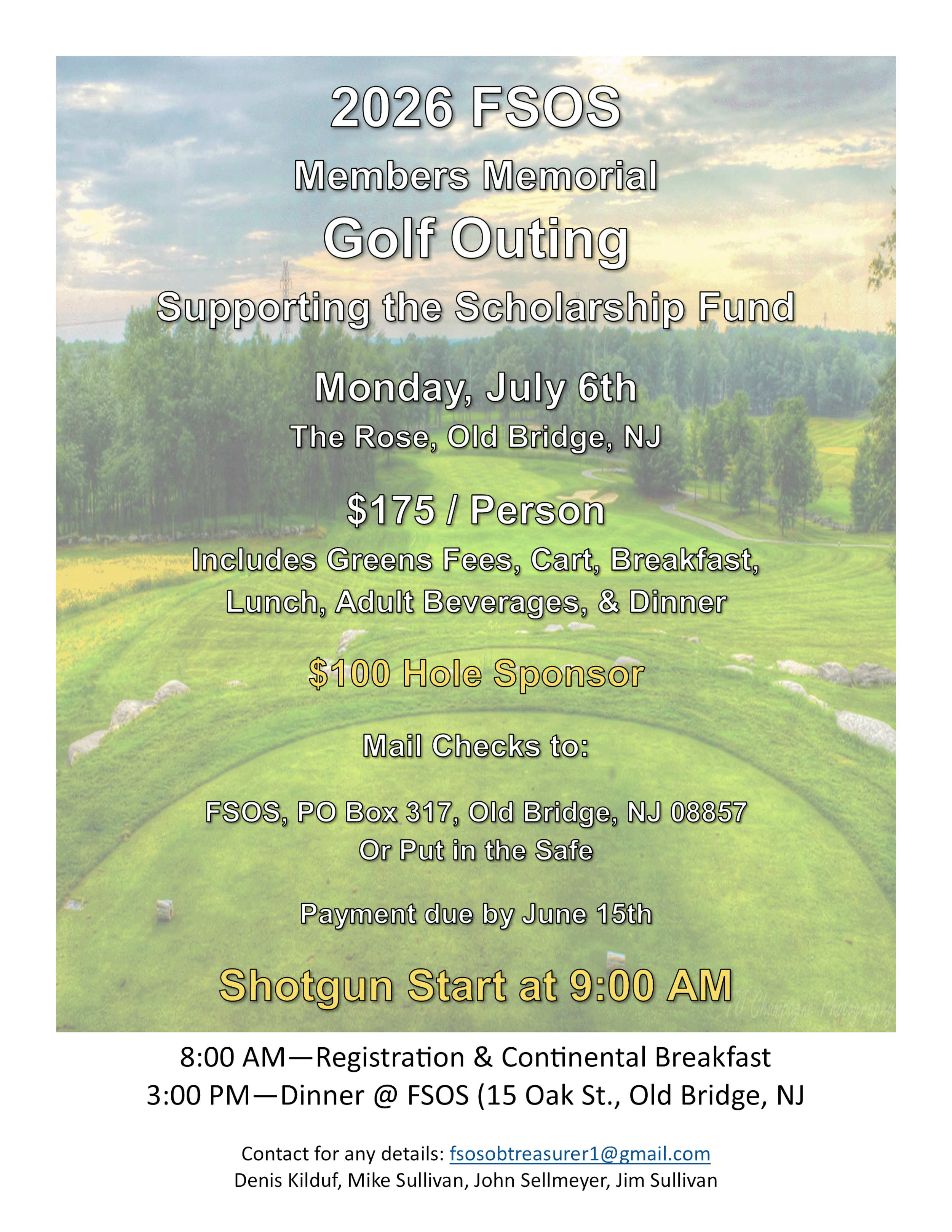Member Golf Outing