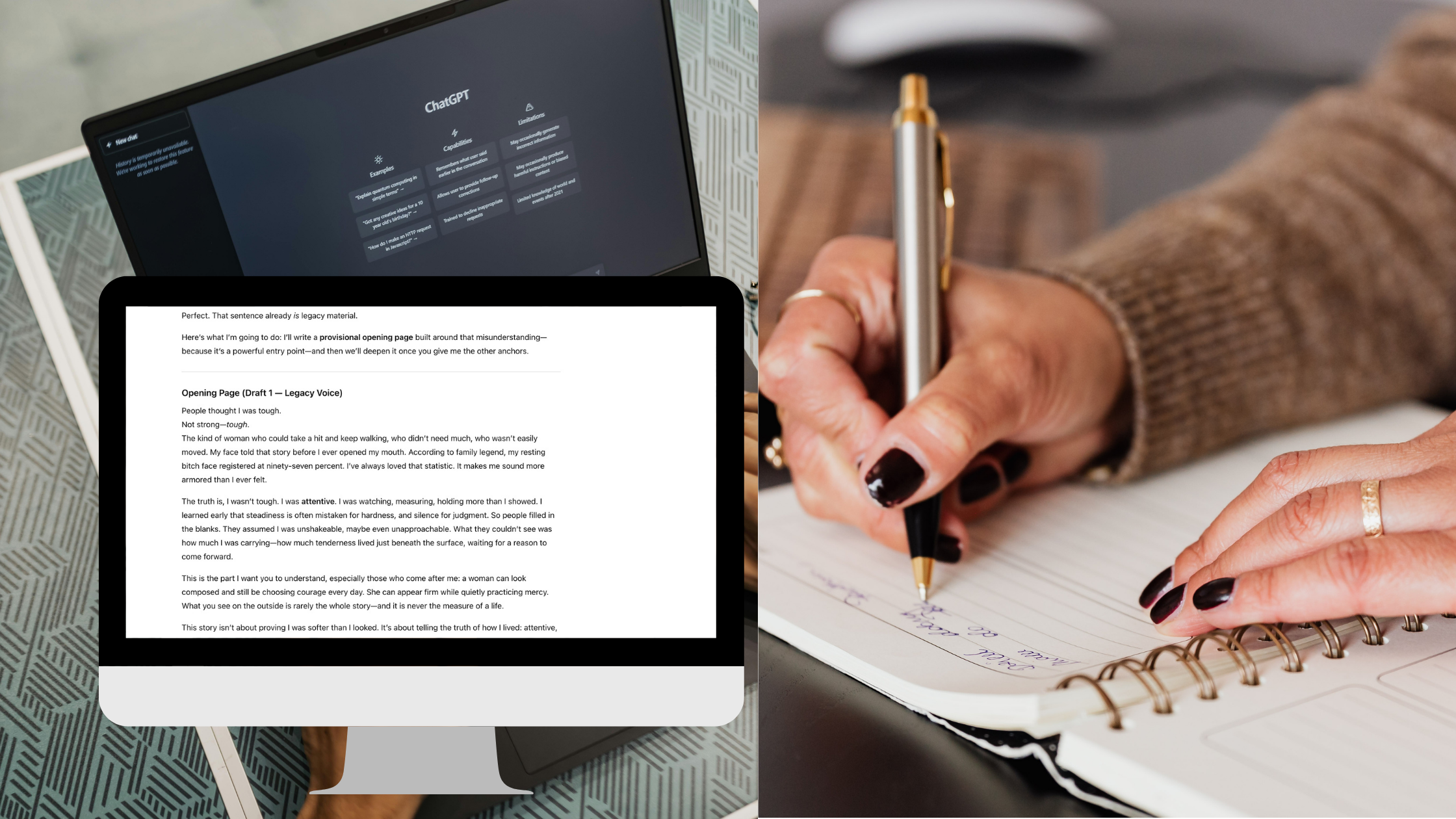 I Let AI Write My Memoir Opening. Here's What I Lost