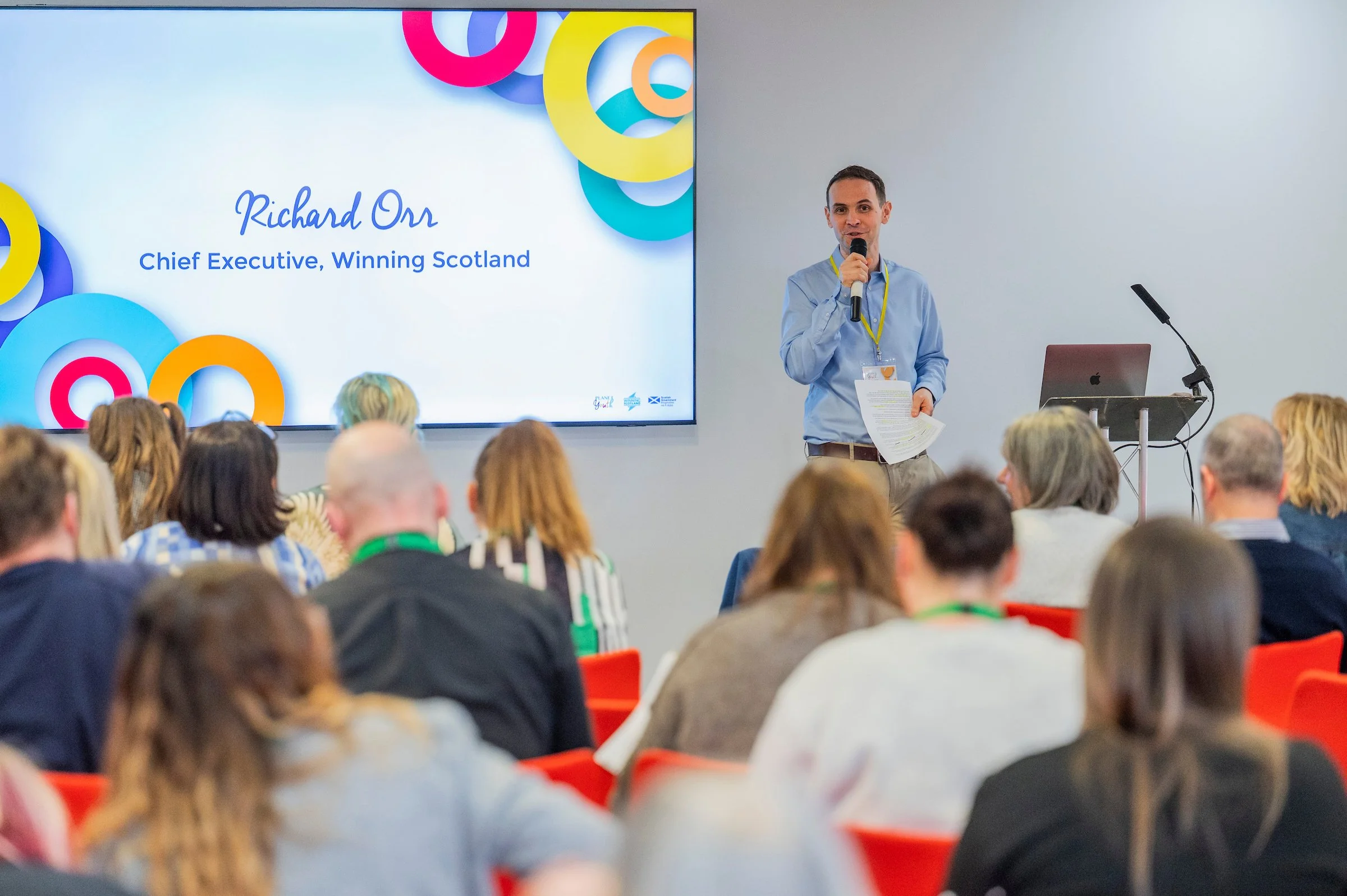 Planet Youth Speaker presenting