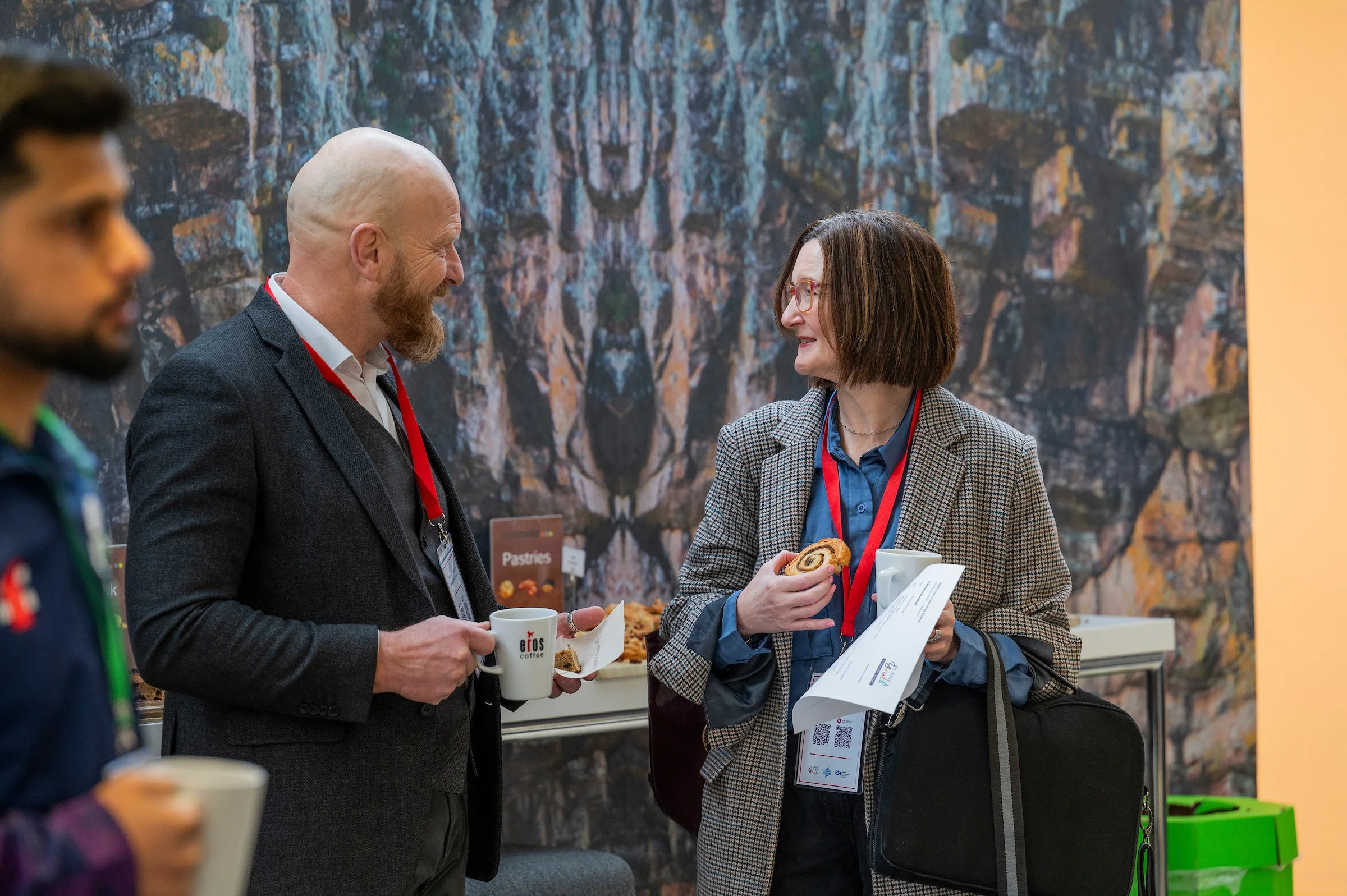 Planet Youth Conference attends talking at registration
