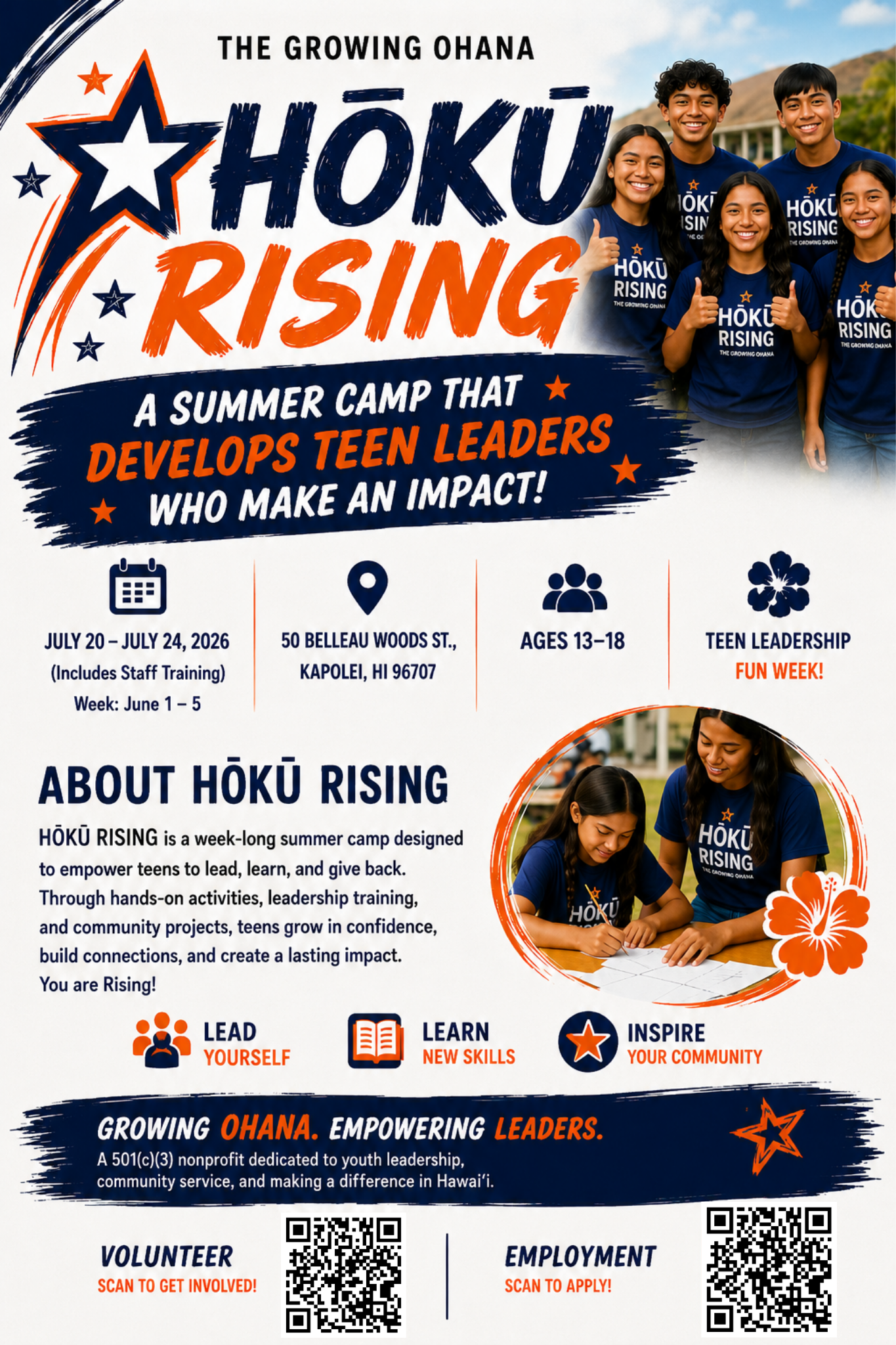 Hōkū Rising Summer Camp 2026