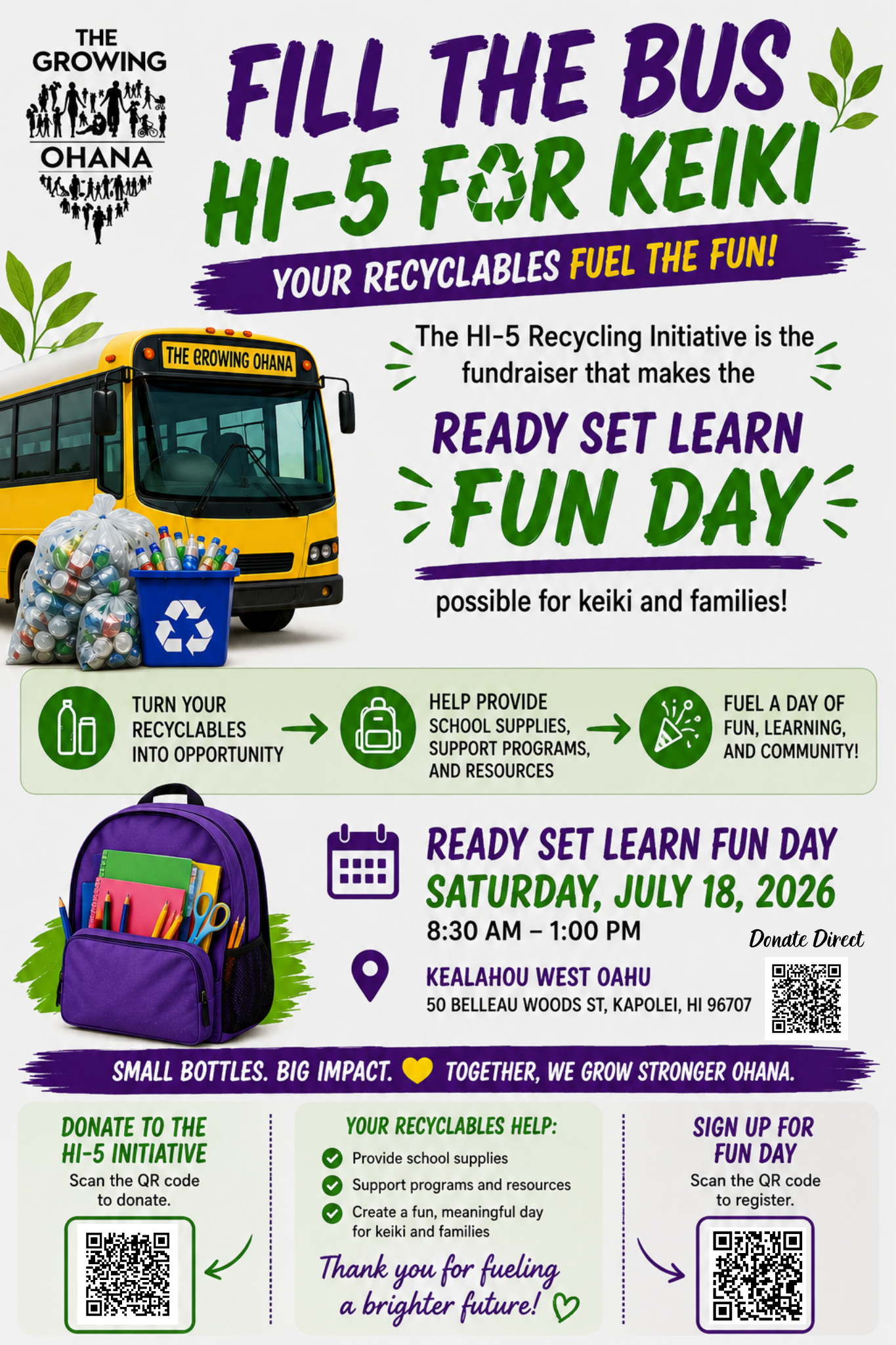 HI-5 Recycling Initiative | Ready Set Learn Fun Day