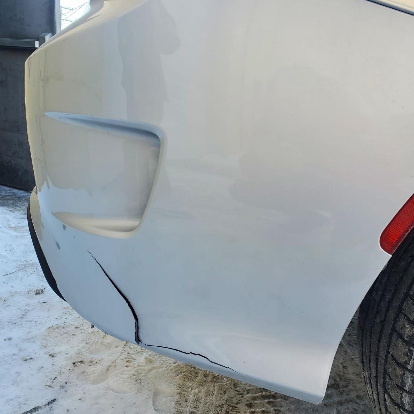 Option A (MPI)
- replace entire lower bumper &amp; repaint new bumper hoping to match paint color 
$ 1,200.00 
MPI deductible
**Potential increase in insurance premiums 
Option B (Final Touch Auto Center)
- fix existing bumper and color match paint o