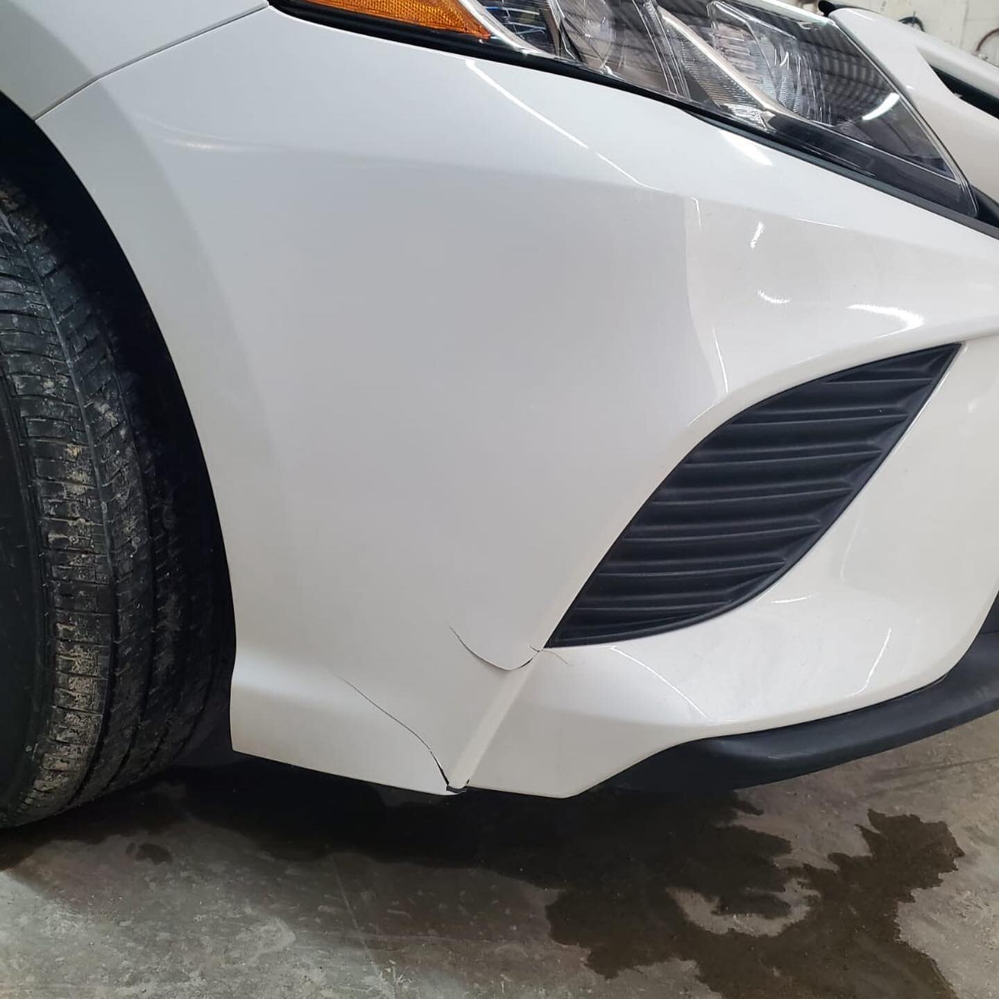 Before and after of this 2020 Camry with multiple cracks on the front bumper.
*Please feel free to reach out via text, email or DM
*Free estimates and consultations