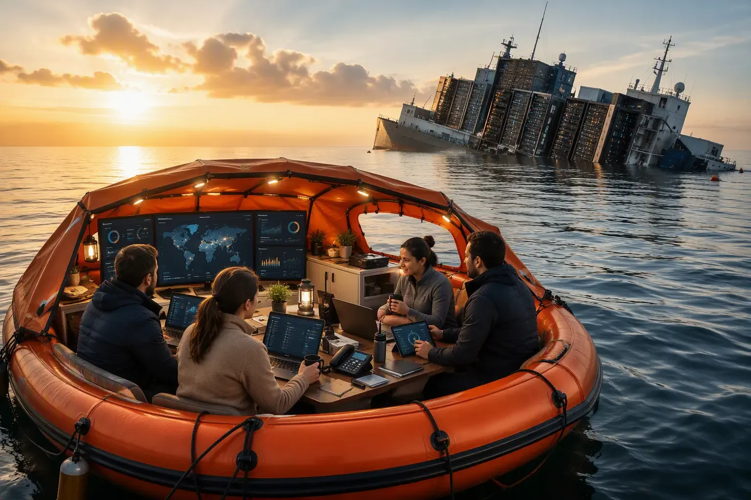 Notfall-IT-Plattform: Das Rettungsboot nach dem Cyberangriff 