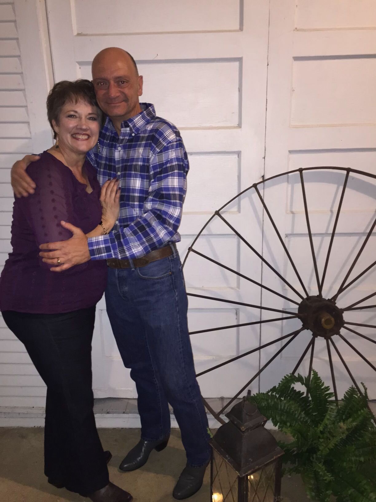 Lisa and Chris at a special event